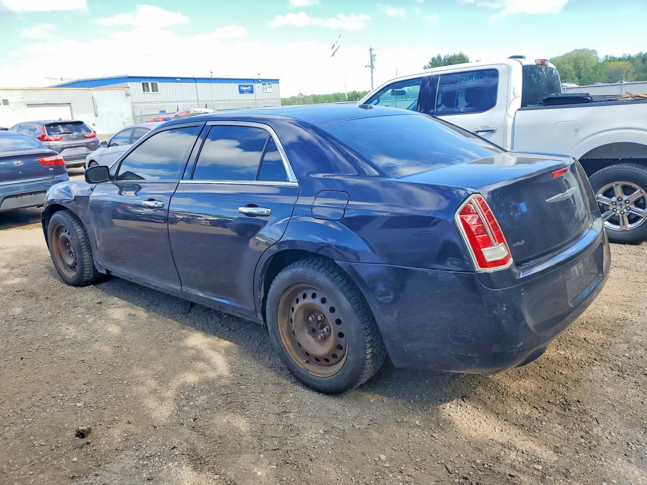 2011 Chrysler 300c Blue vin: 2C3CA6CT6BH572809