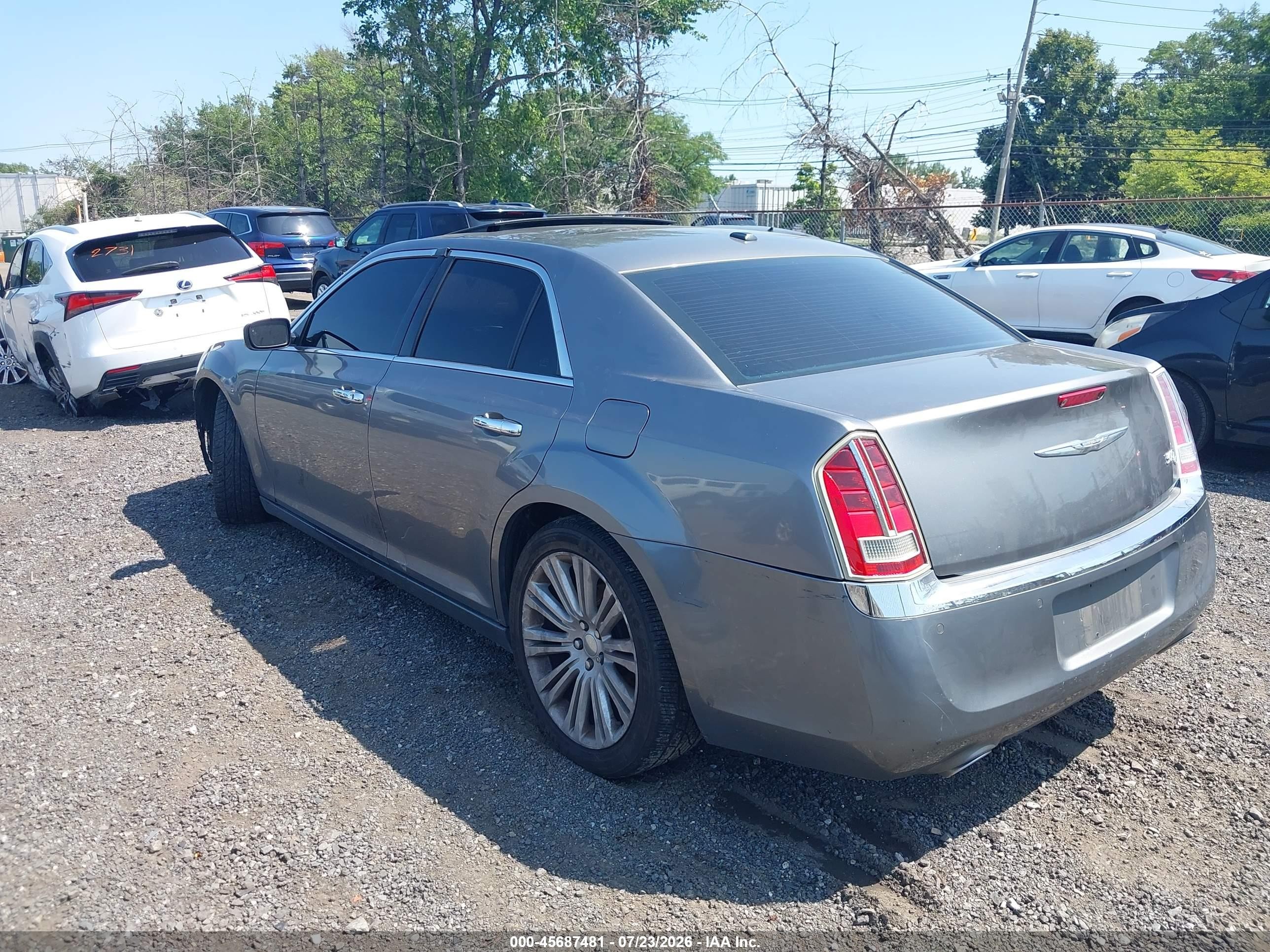 2011 Chrysler 300c   Серый vin: 2C3CA6CT8BH518184