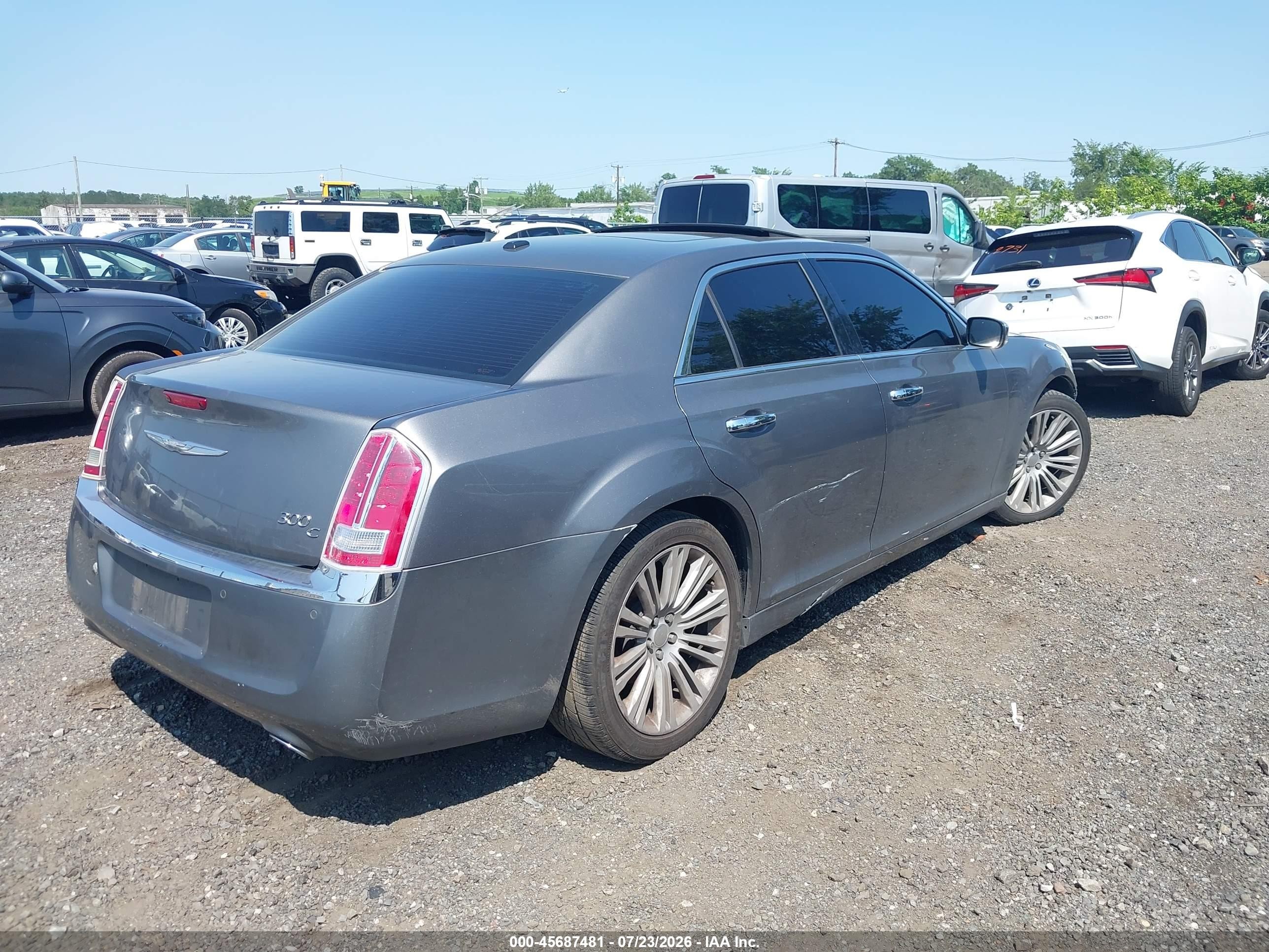 2011 Chrysler 300c   Серый vin: 2C3CA6CT8BH518184