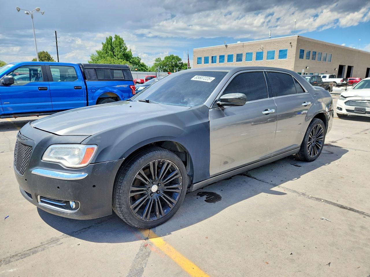 2011 Chrysler 300c Gray vin: 2C3CA6CT8BH564050