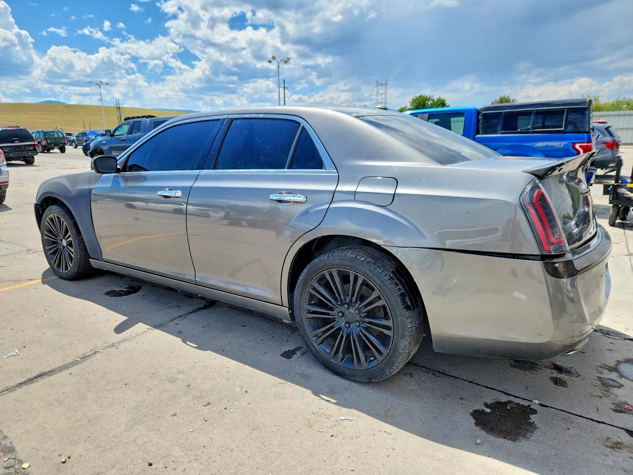 2011 Chrysler 300c Gray vin: 2C3CA6CT8BH564050