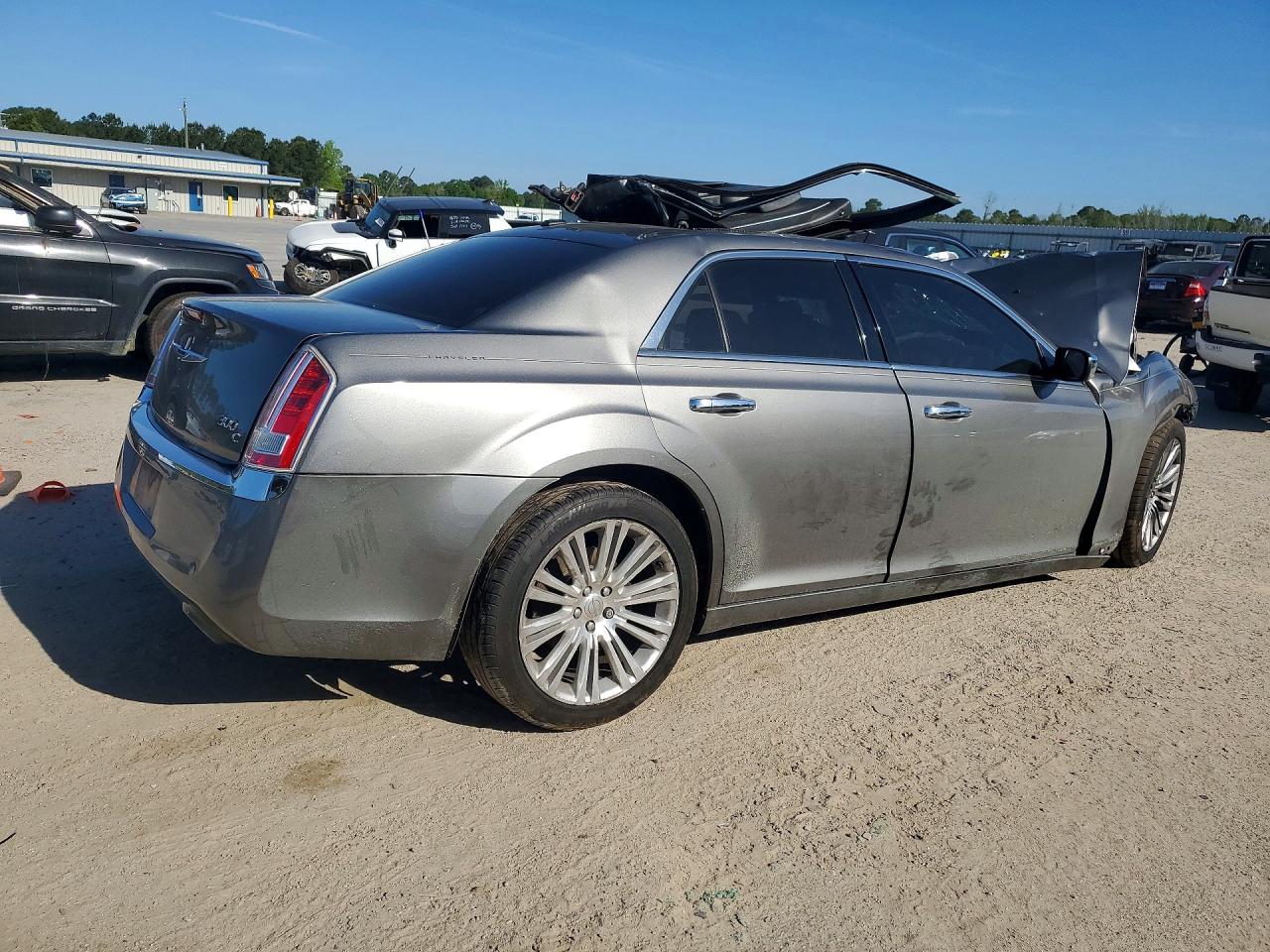 2011 Chrysler 300c Gray vin: 2C3CA6CT9BH585179