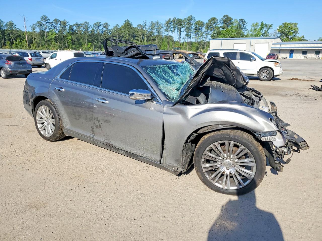 2011 Chrysler 300c Gray vin: 2C3CA6CT9BH585179