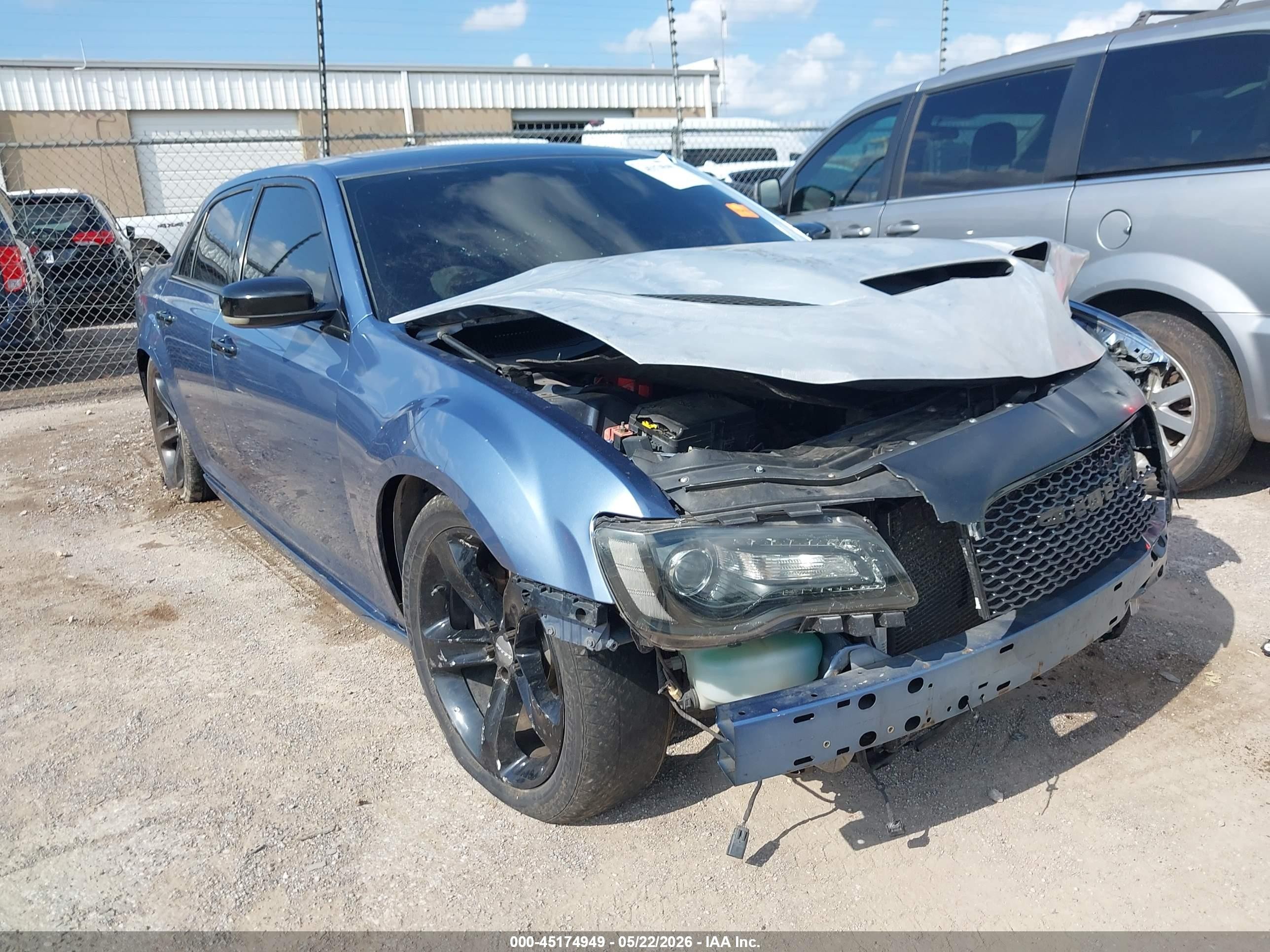 2011 Chrysler 300c   Blue vin: 2C3CA6CT9BH585358