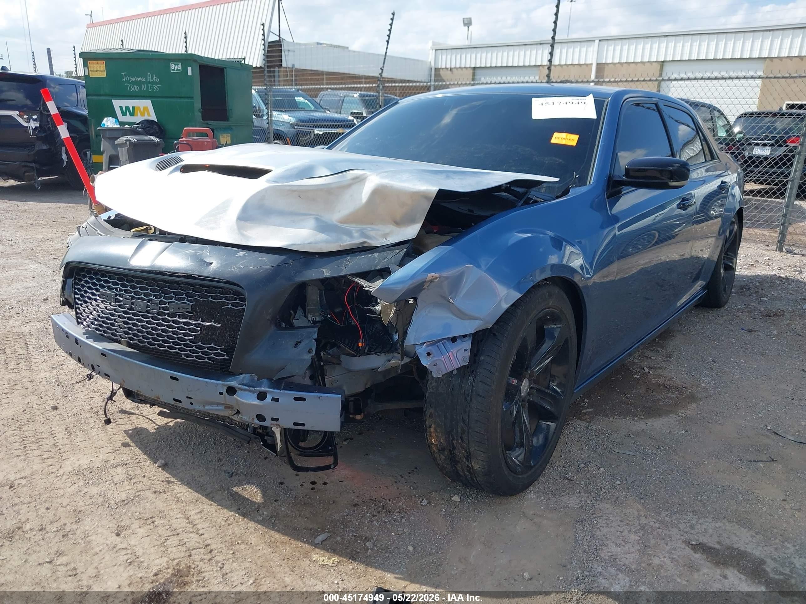 2011 Chrysler 300c   Blue vin: 2C3CA6CT9BH585358
