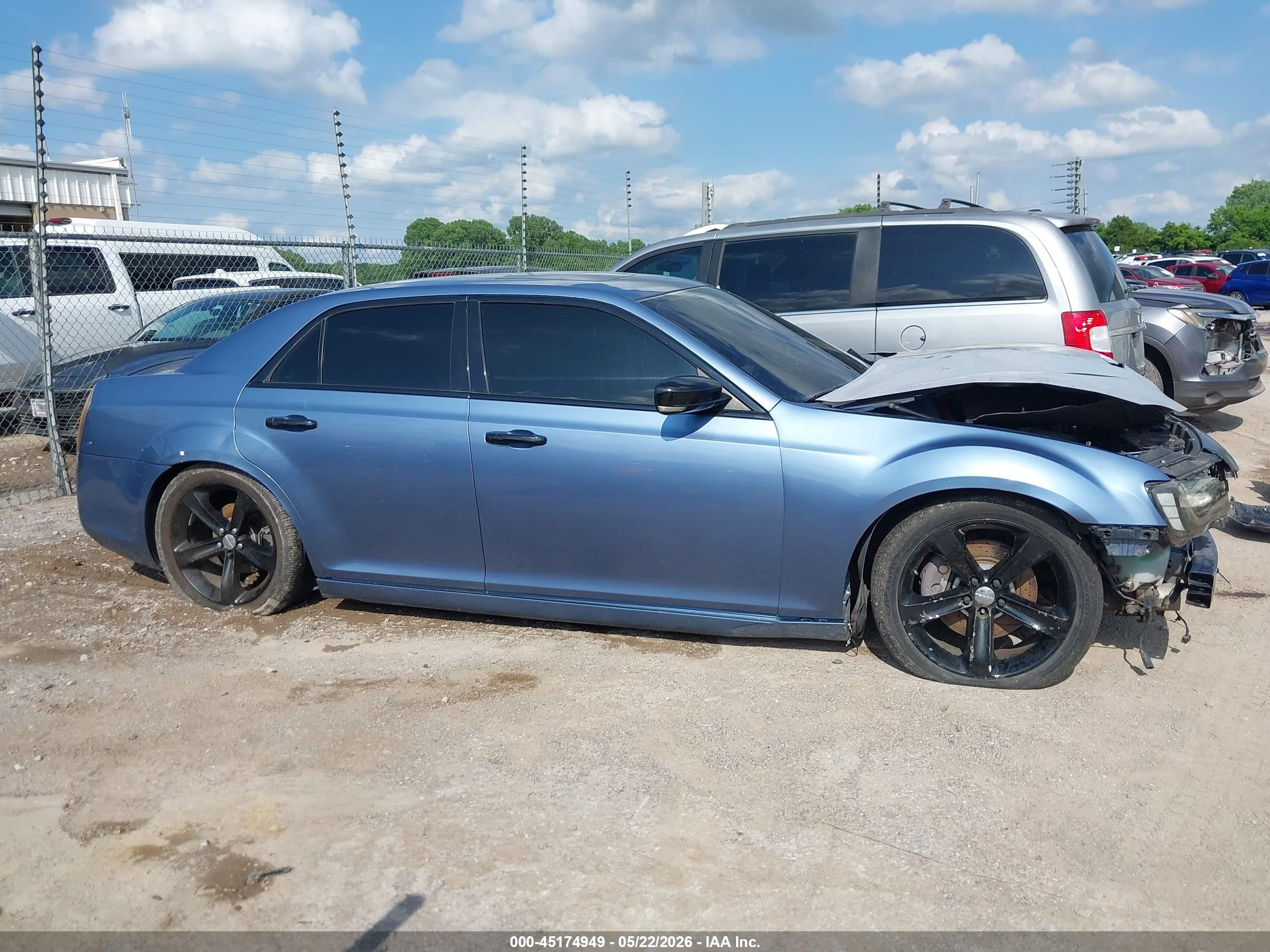 2011 Chrysler 300c   Blue vin: 2C3CA6CT9BH585358