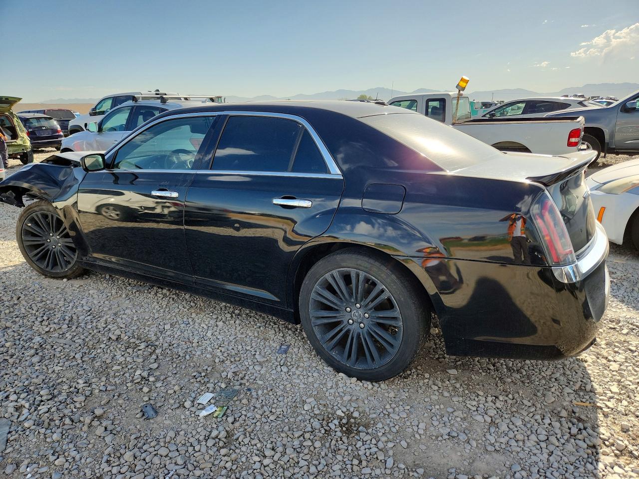 2011 Chrysler 300c Black vin: 2C3CA6CTXBH595154