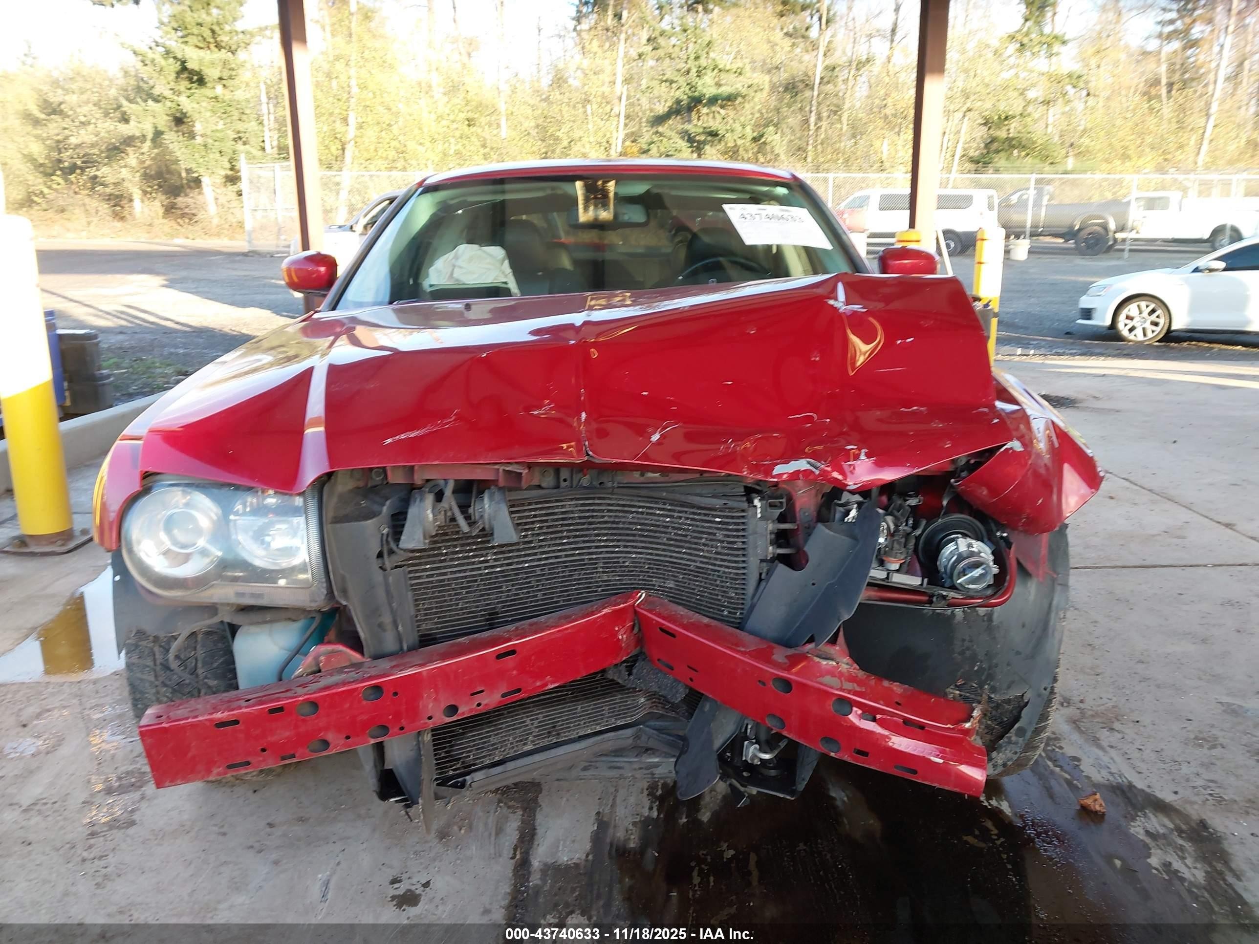2010 Chrysler 300c V8 Red vin: 2C3CA9CT0AH262137
