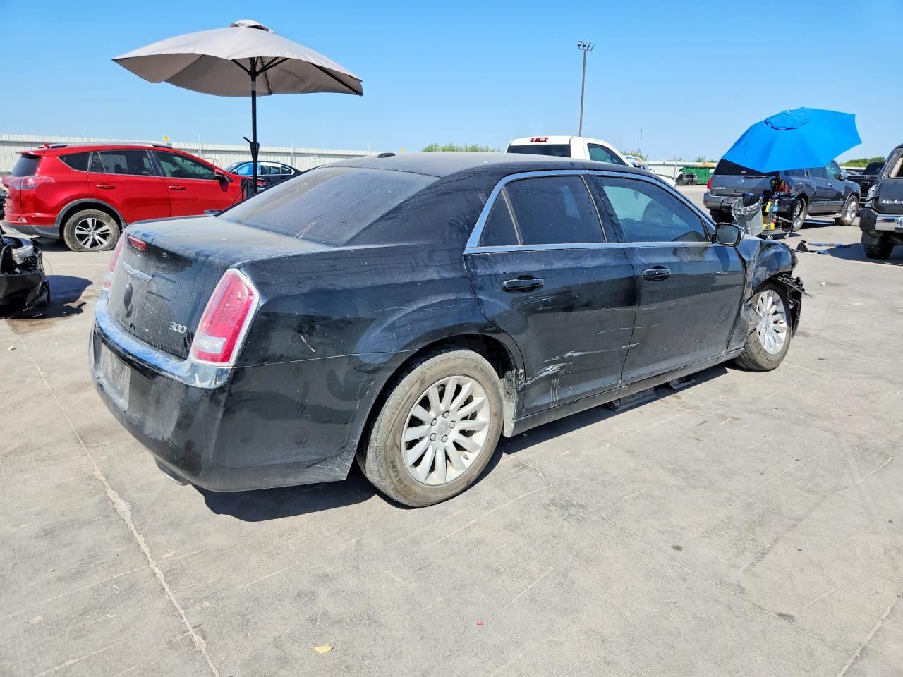 2013 Chrysler 300 Black vin: 2C3CCAAG0DH520761