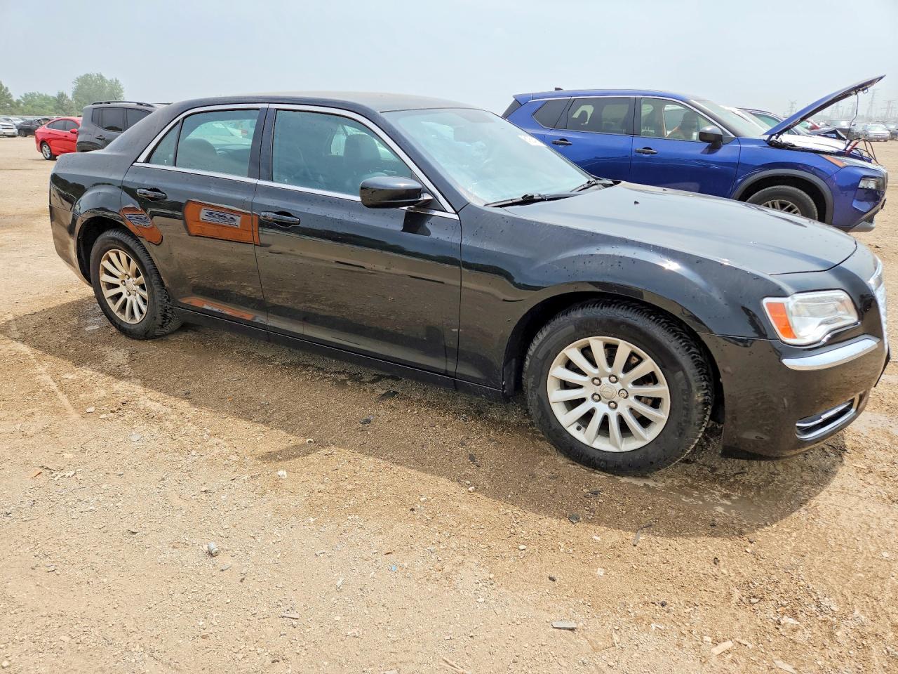 2013 Chrysler 300 Черный vin: 2C3CCAAG0DH528892