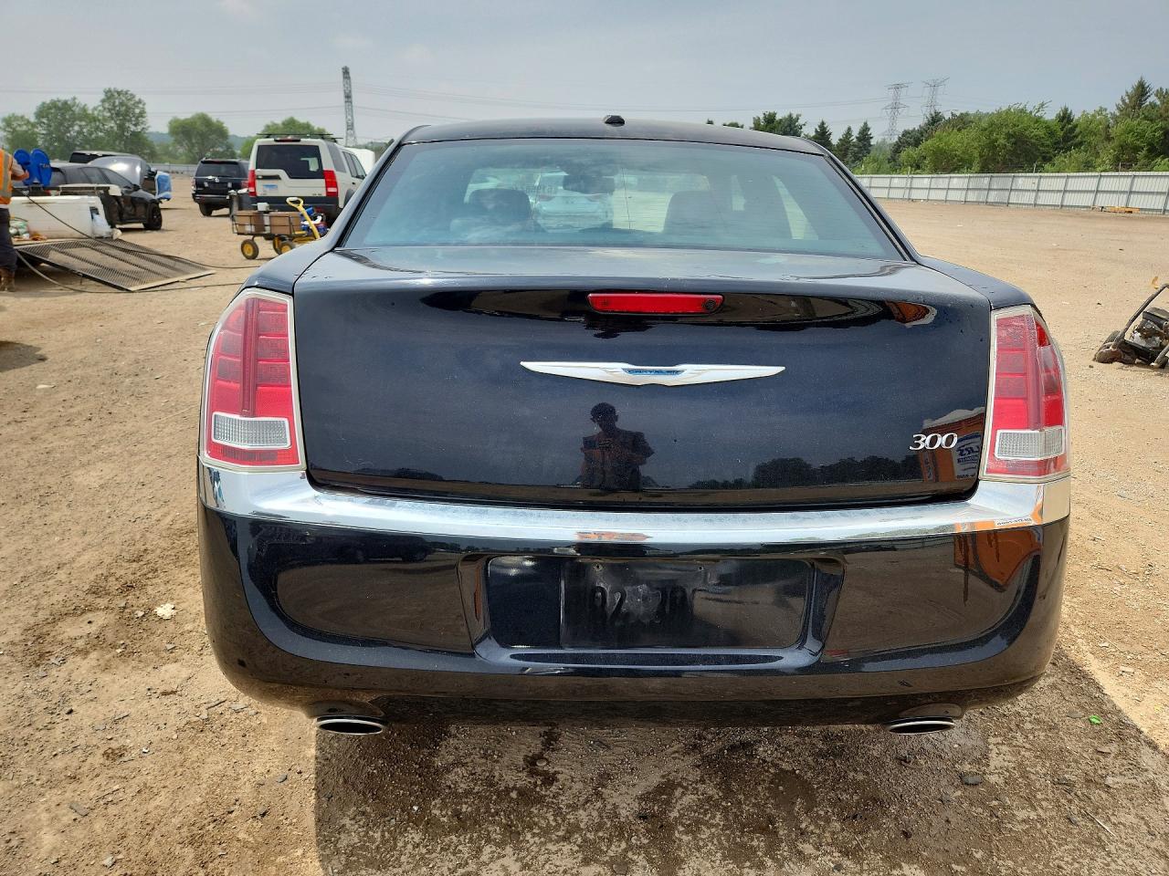 2013 Chrysler 300 Черный vin: 2C3CCAAG0DH528892
