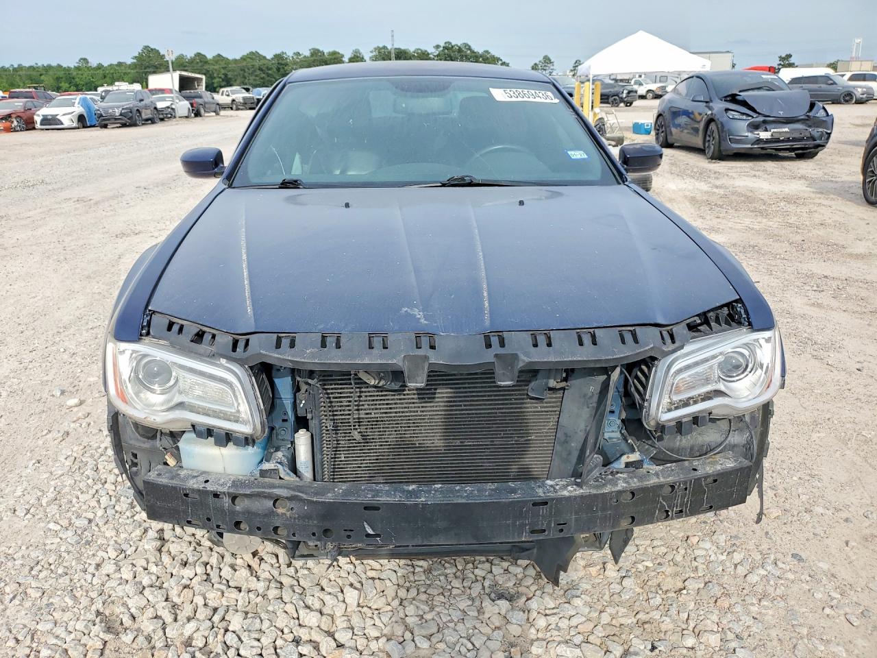 2013 Chrysler 300 C Rwd Blue vin: 2C3CCAAG0DH658459