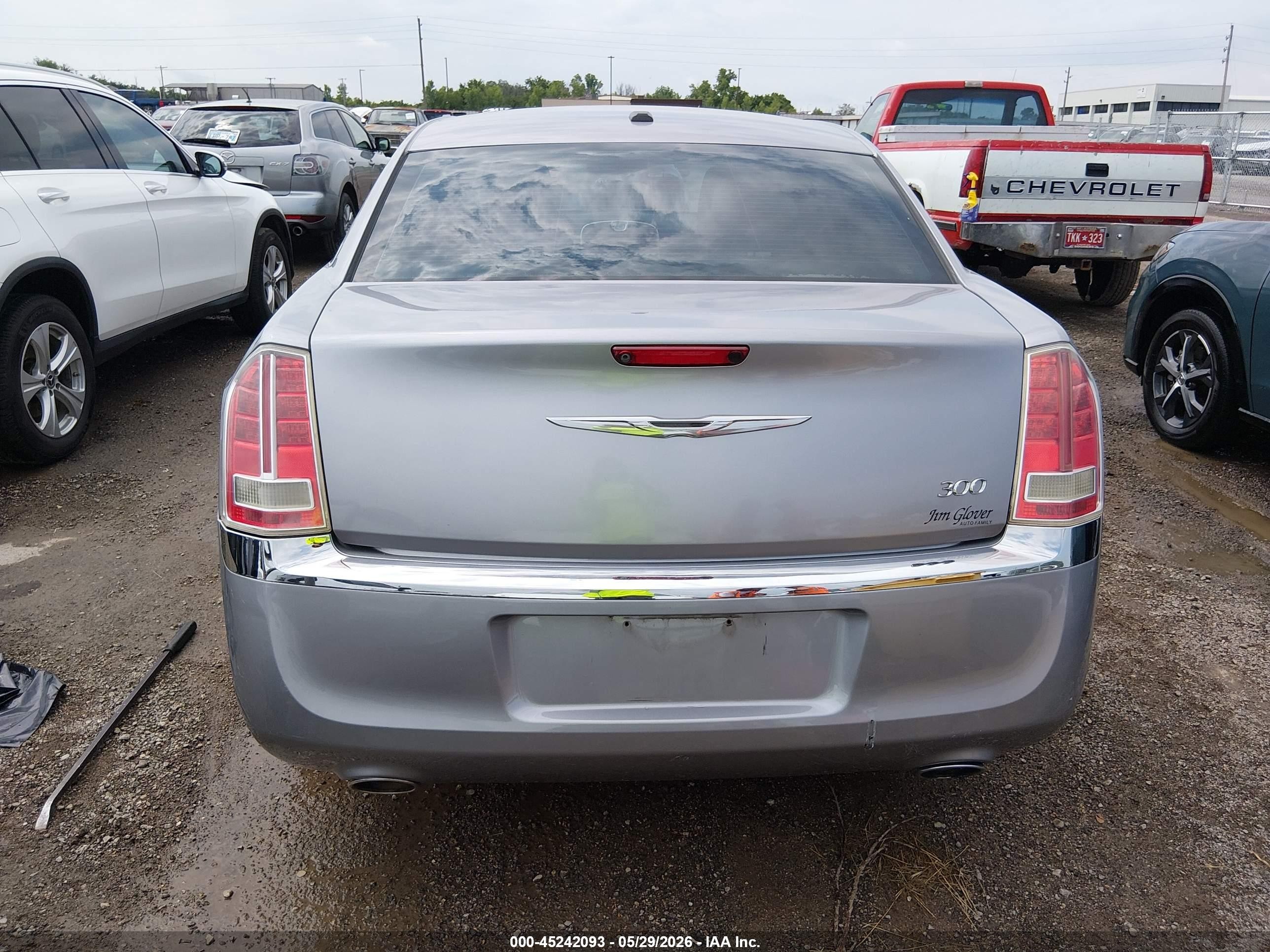 2014 Chrysler 300   Gray vin: 2C3CCAAG0EH182795
