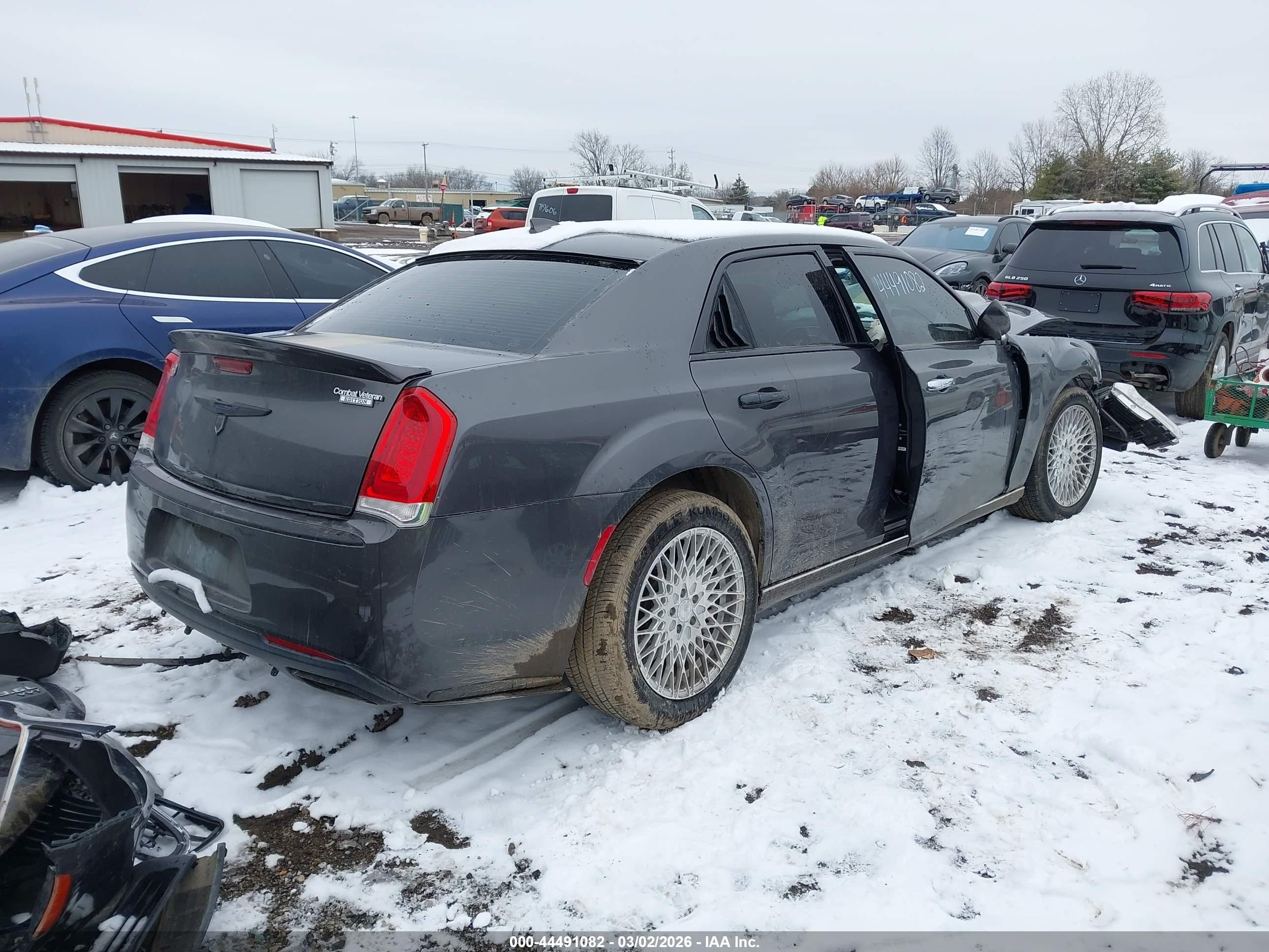 2016 Chrysler 300 Limited Gray vin: 2C3CCAAG0GH216530