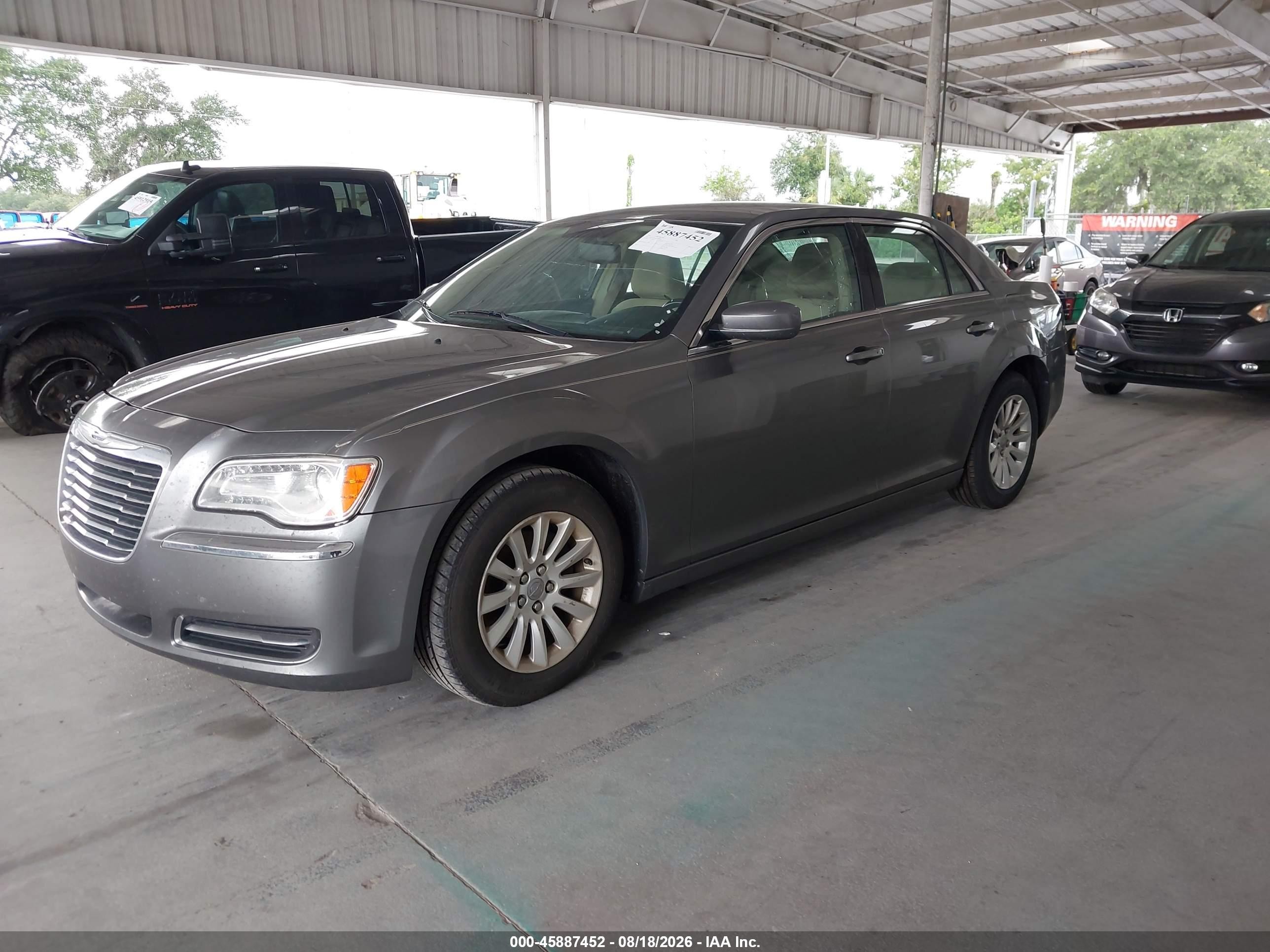 2012 Chrysler 300   Gray vin: 2C3CCAAG1CH138463