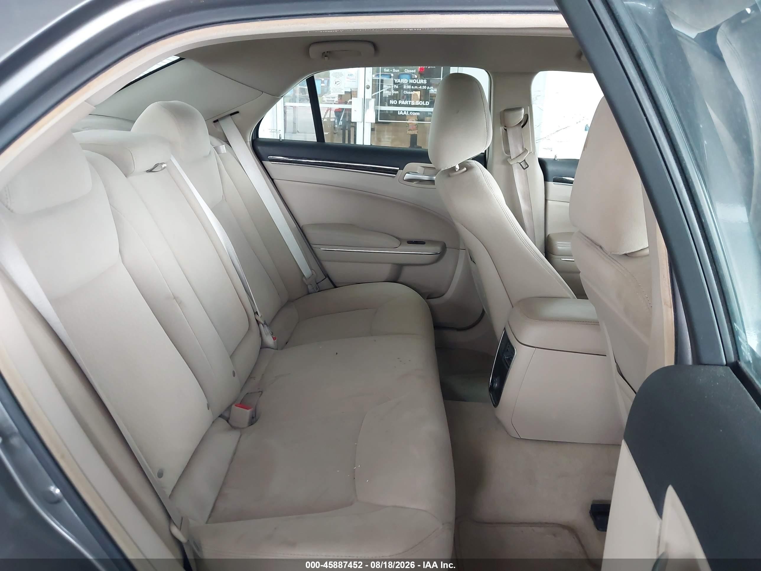 2012 Chrysler 300   Gray vin: 2C3CCAAG1CH138463
