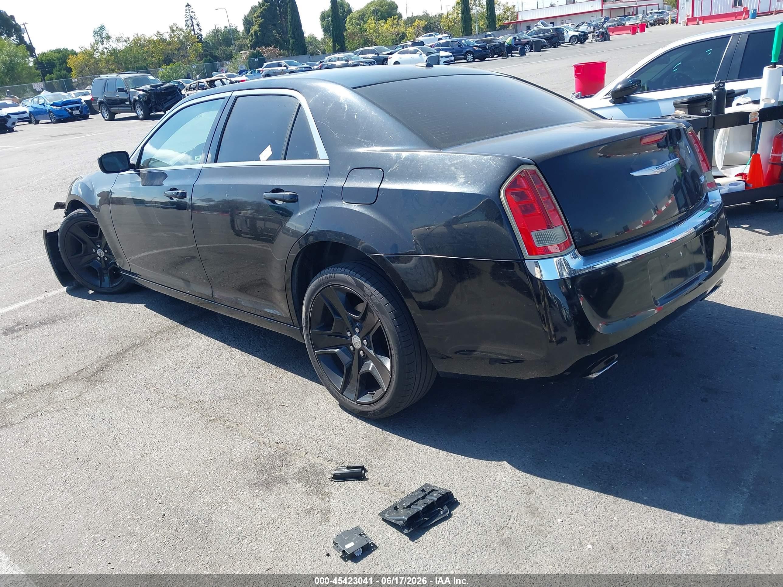 2012 Chrysler 300   Black vin: 2C3CCAAG1CH165579