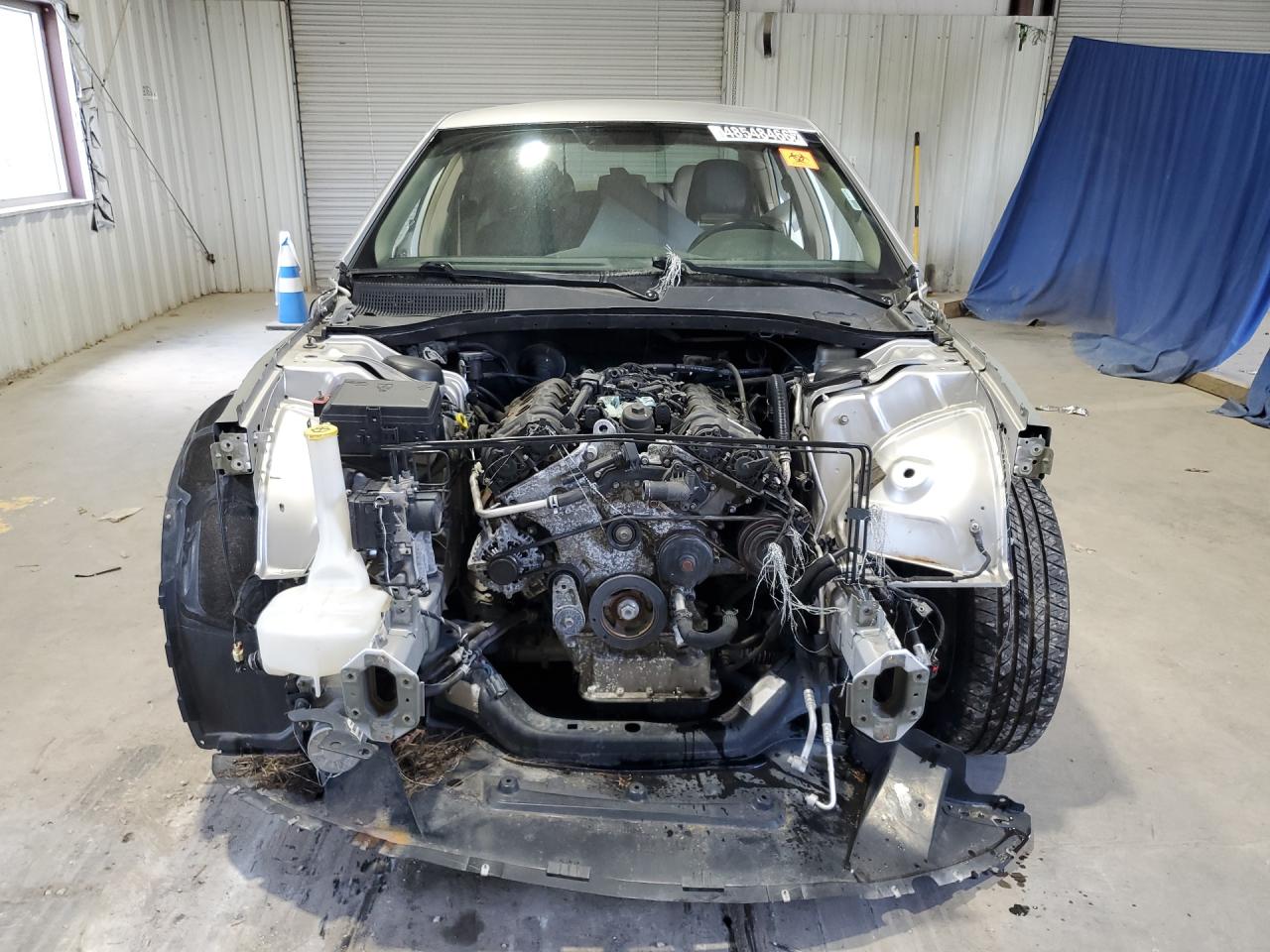 2012 Chrysler 300 Silver vin: 2C3CCAAG1CH289268 Damage: Front Bumper/Cover, Missing, Replacement Required