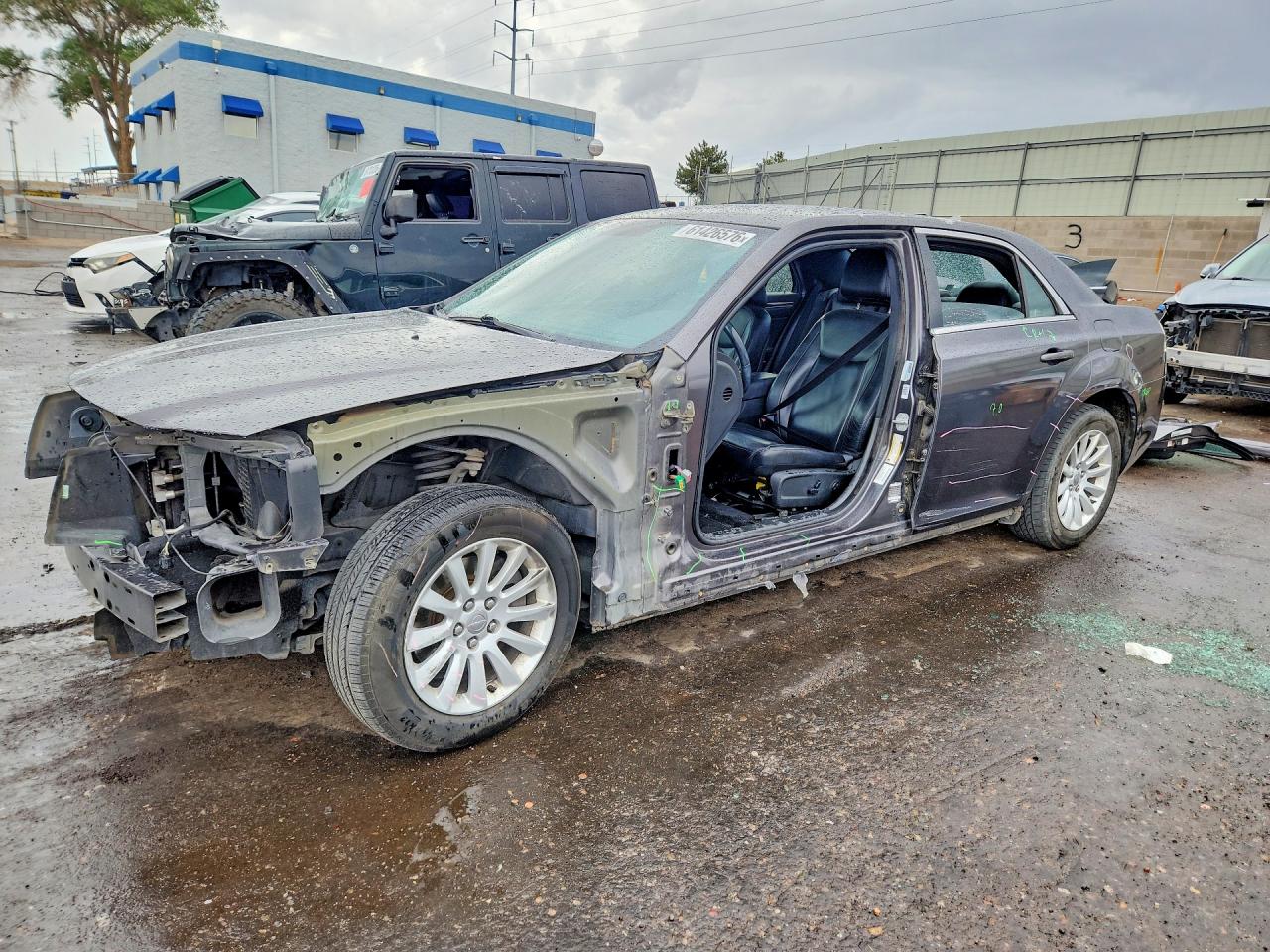 2013 Chrysler 300 Gray vin: 2C3CCAAG1DH600375