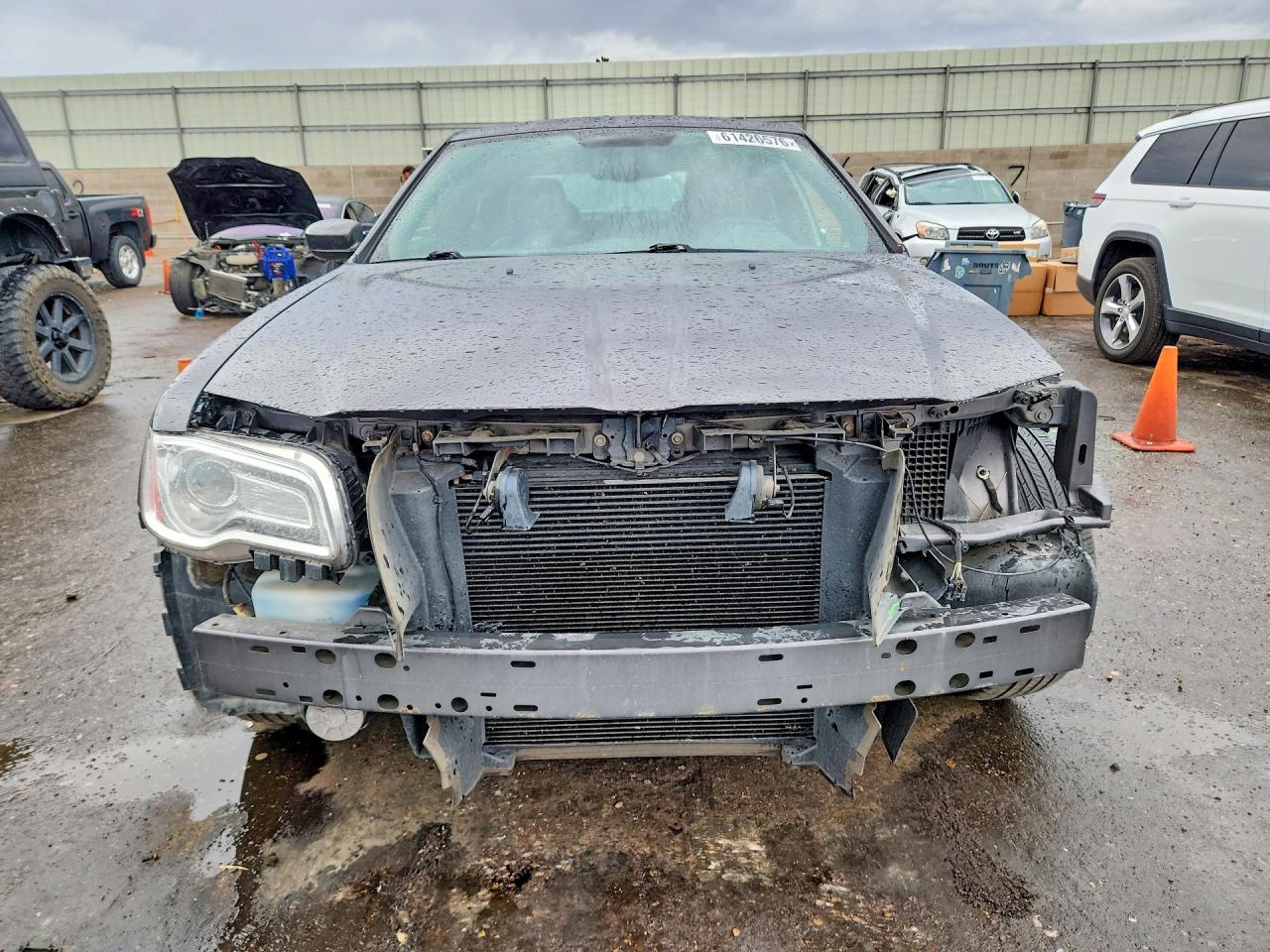2013 Chrysler 300 Gray vin: 2C3CCAAG1DH600375