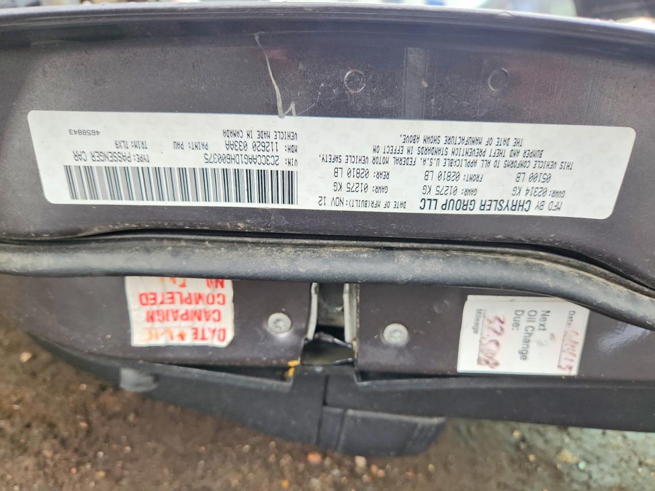 2013 Chrysler 300 Gray vin: 2C3CCAAG1DH600375
