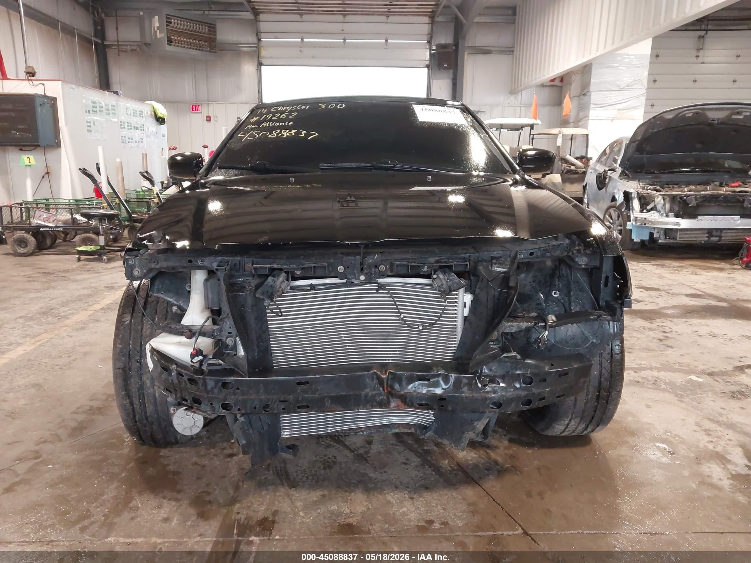 2014 Chrysler 300   Black vin: 2C3CCAAG1EH260100