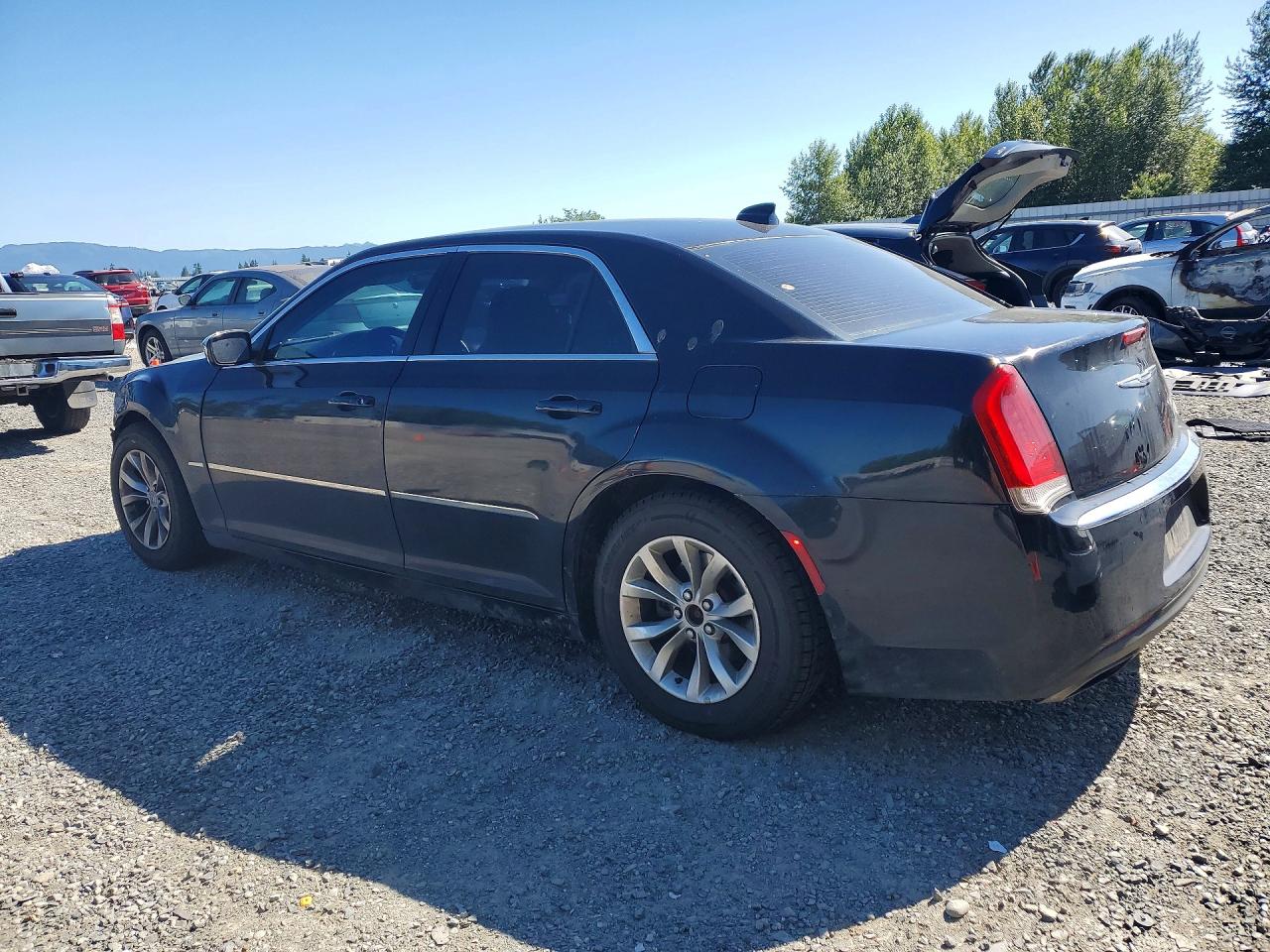 2015 Chrysler 300 Limited Black vin: 2C3CCAAG1FH742955