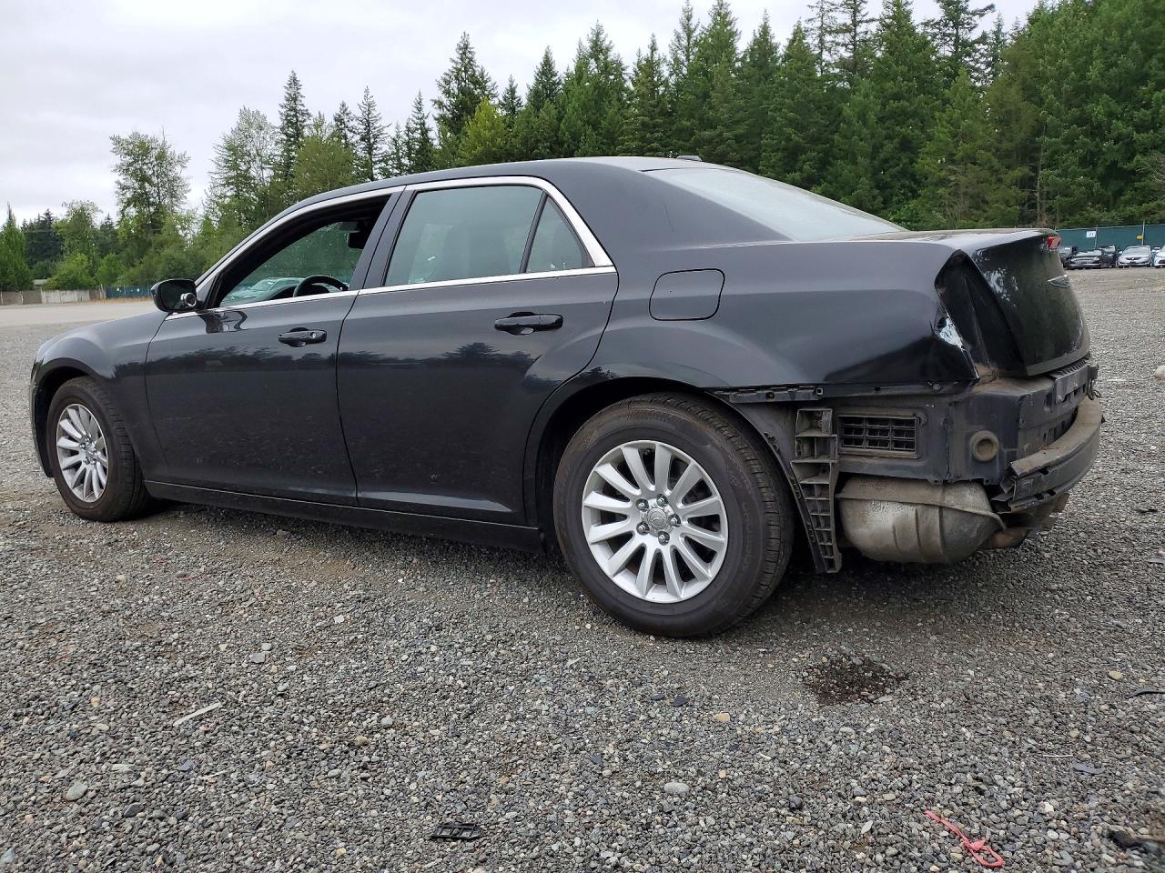 2013 Chrysler 300 Black vin: 2C3CCAAG2DH588334