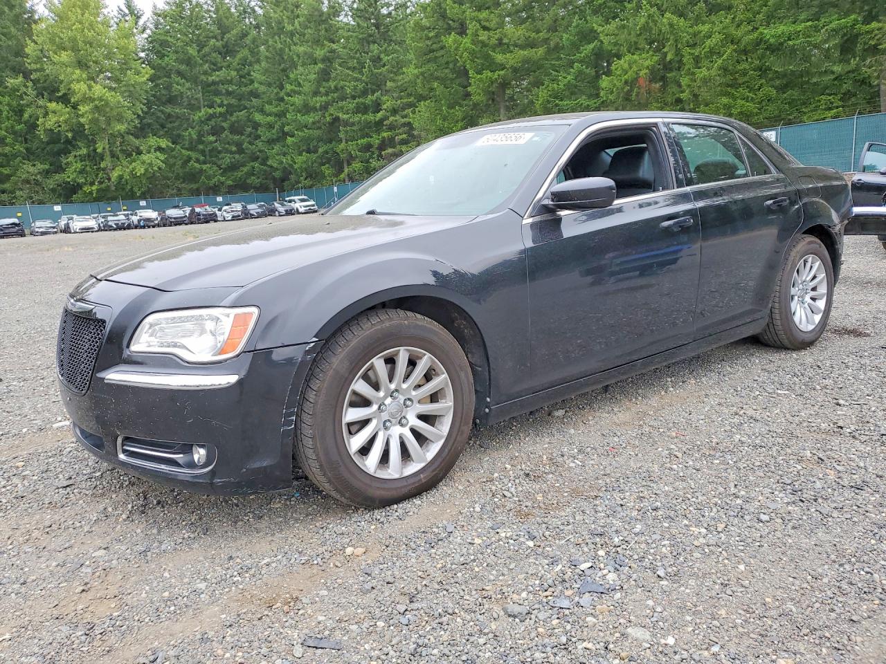 2013 Chrysler 300 Black vin: 2C3CCAAG2DH588334