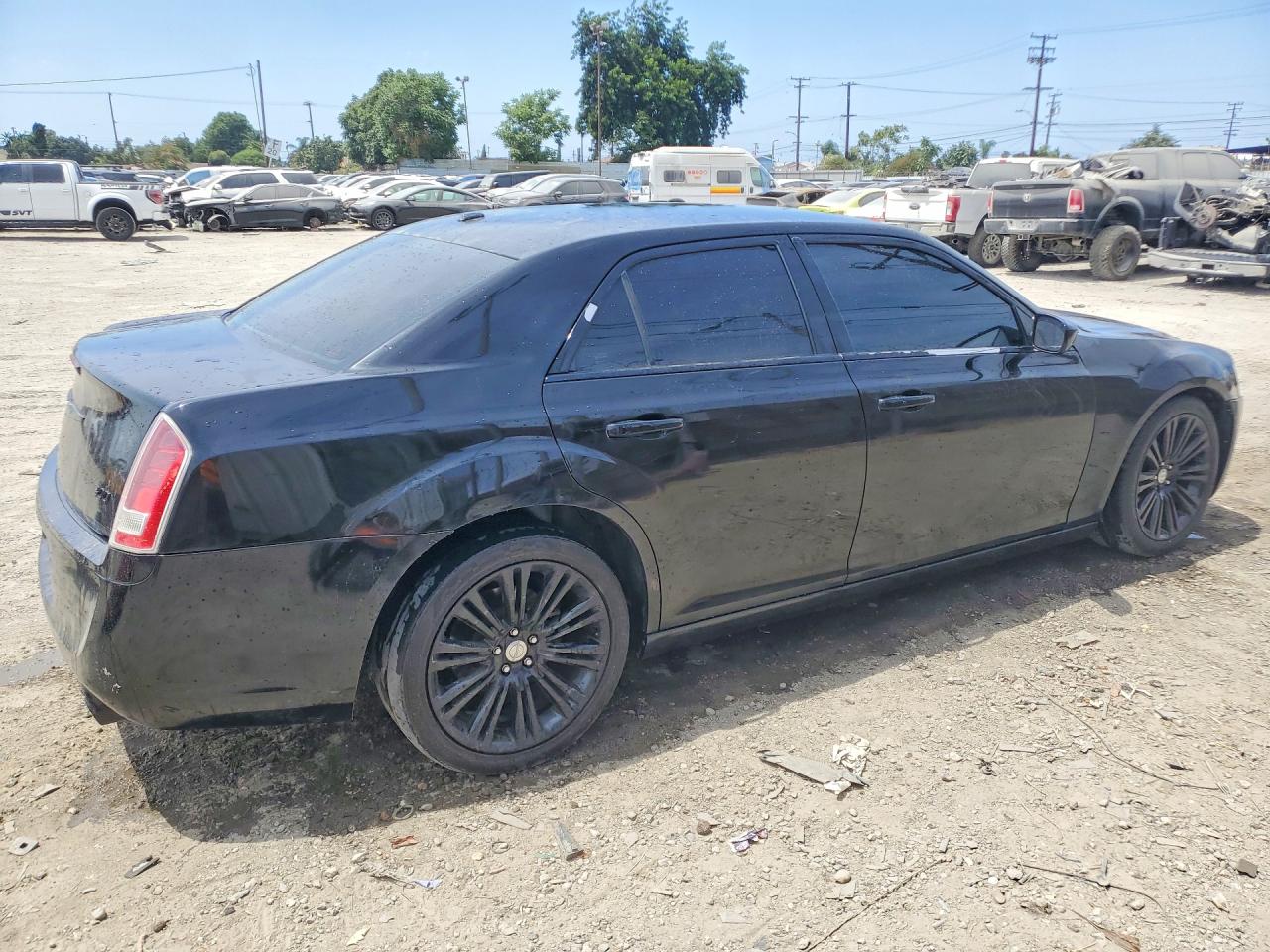 2013 Chrysler 300 Черный vin: 2C3CCAAG2DH613295