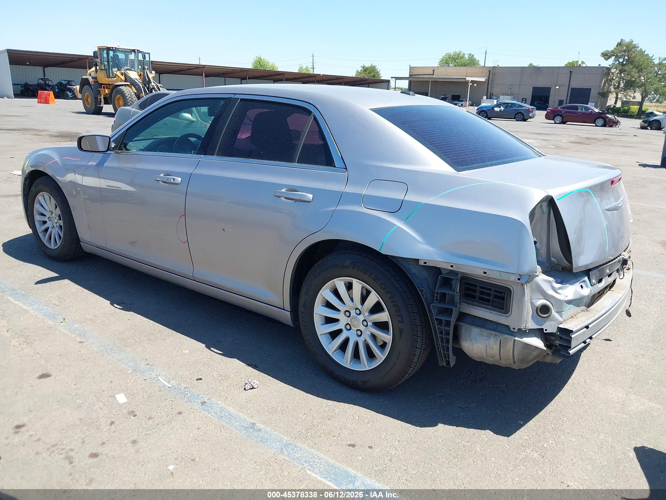 2014 Chrysler 300   Silver vin: 2C3CCAAG2EH100887