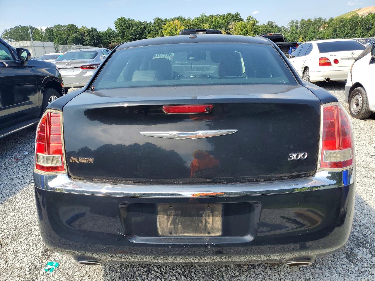2014 Chrysler 300 Black vin: 2C3CCAAG2EH200035