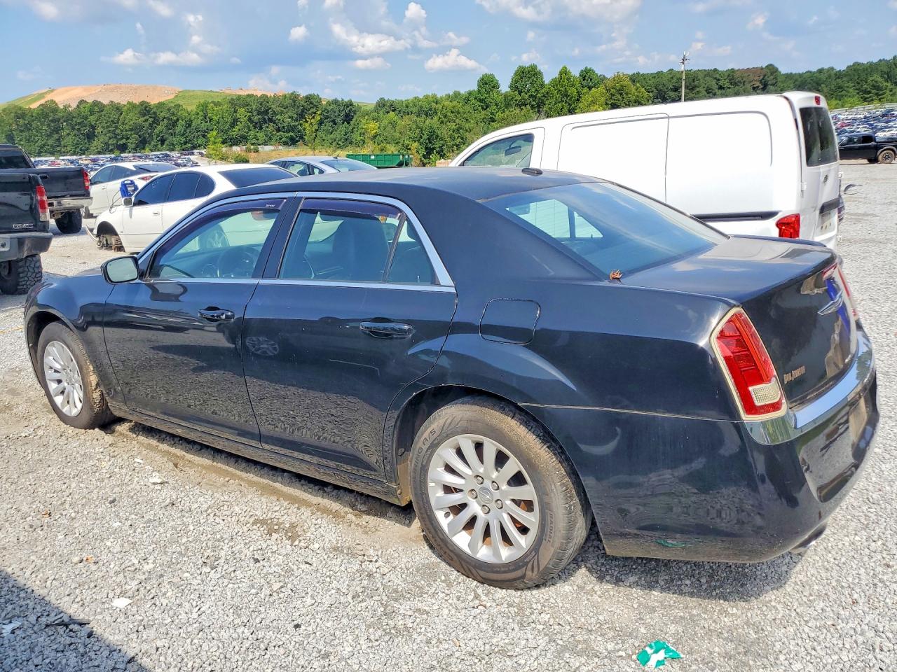 2014 Chrysler 300 Black vin: 2C3CCAAG2EH200035