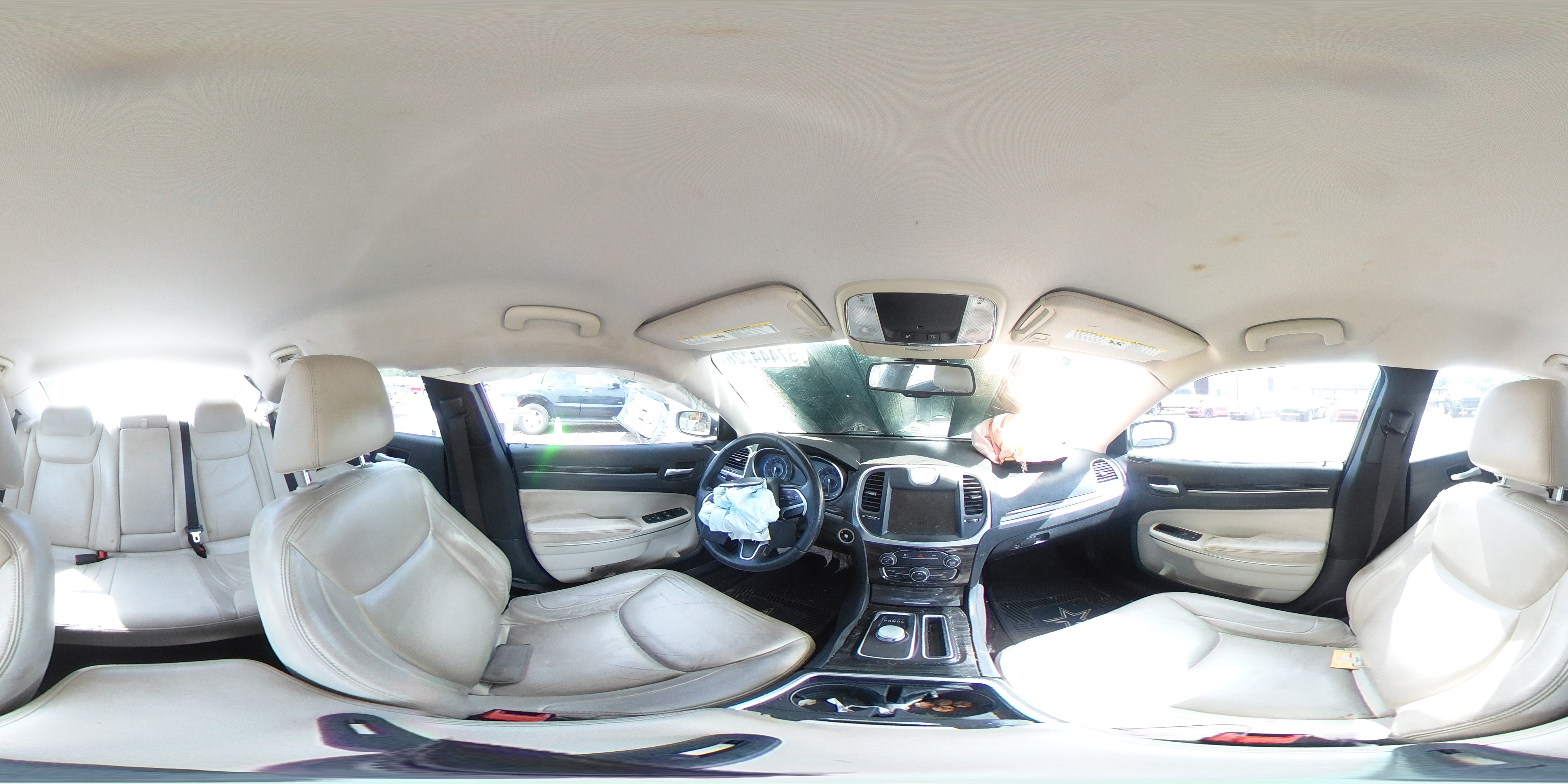 2015 Chrysler 300 Limited White vin: 2C3CCAAG2FH785989