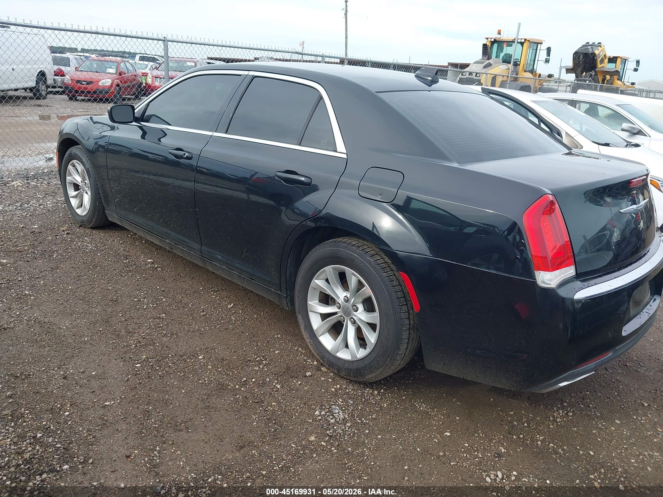 2015 Chrysler 300 Limited Black vin: 2C3CCAAG2FH830090