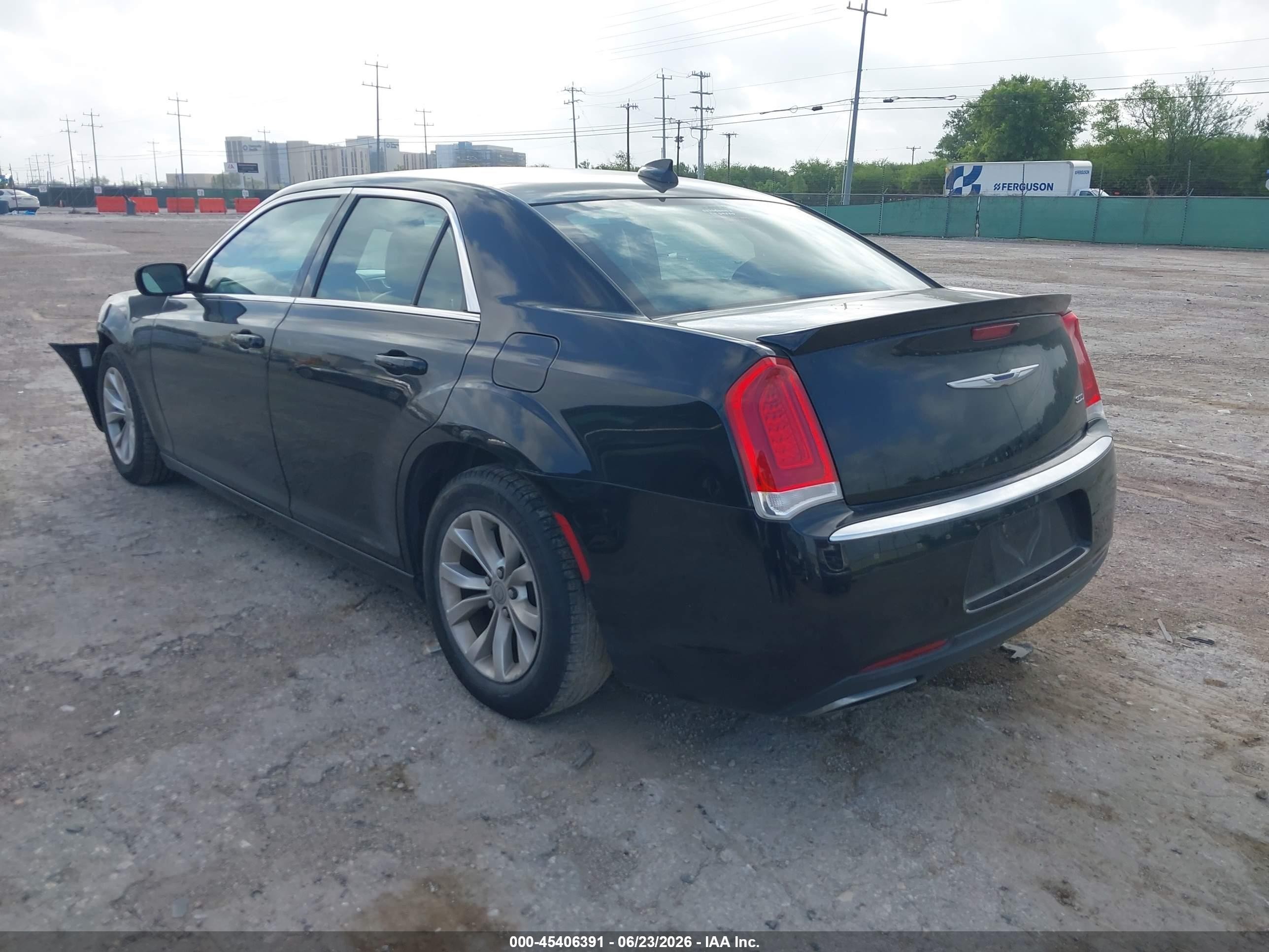 2015 Chrysler 300 Limited Black vin: 2C3CCAAG2FH849271