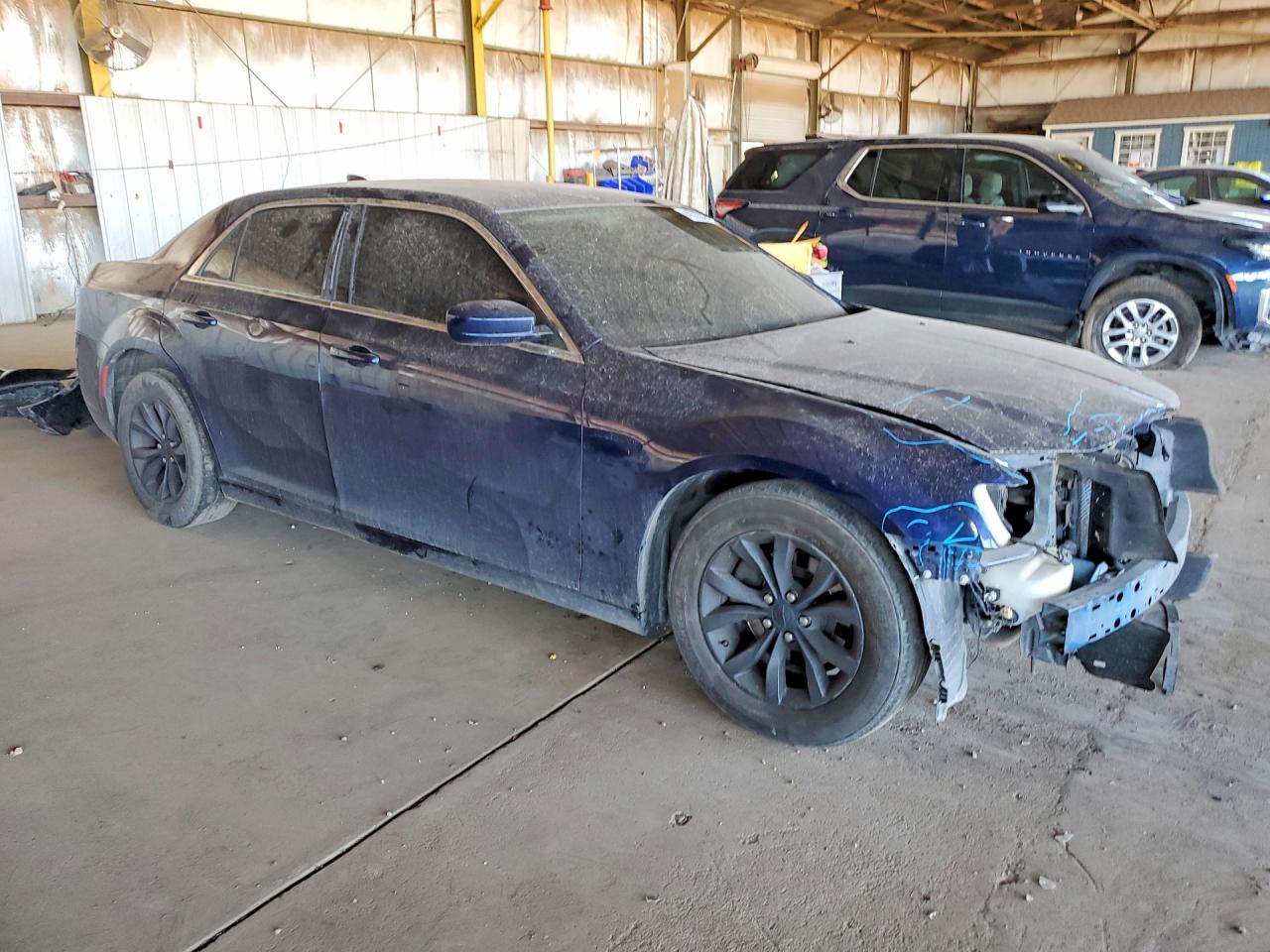 2016 Chrysler 300 Limited Blue vin: 2C3CCAAG2GH224192