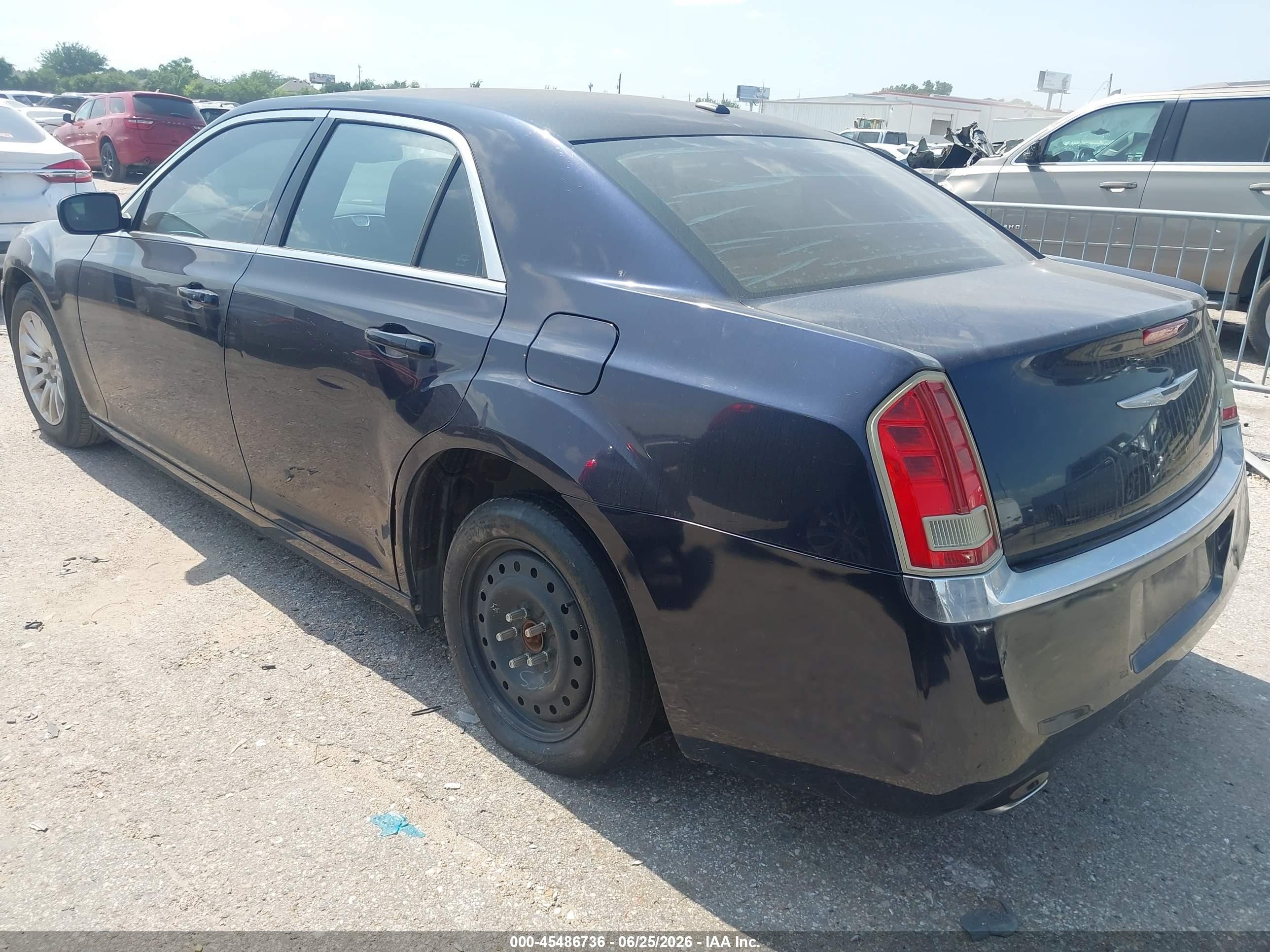 2012 Chrysler 300   Blue vin: 2C3CCAAG3CH193223