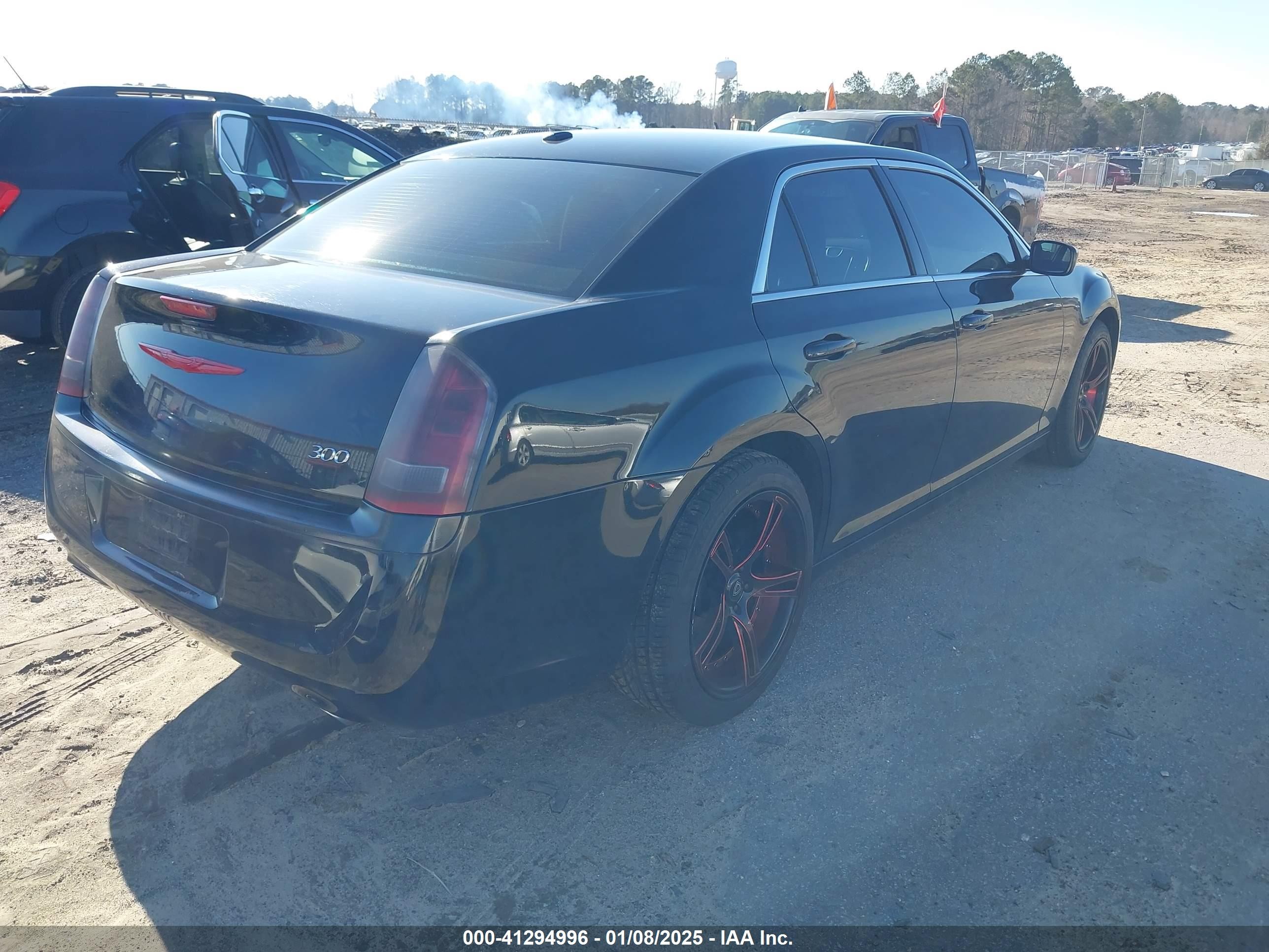 2012 Chrysler 300   Black vin: 2C3CCAAG3CH234661
