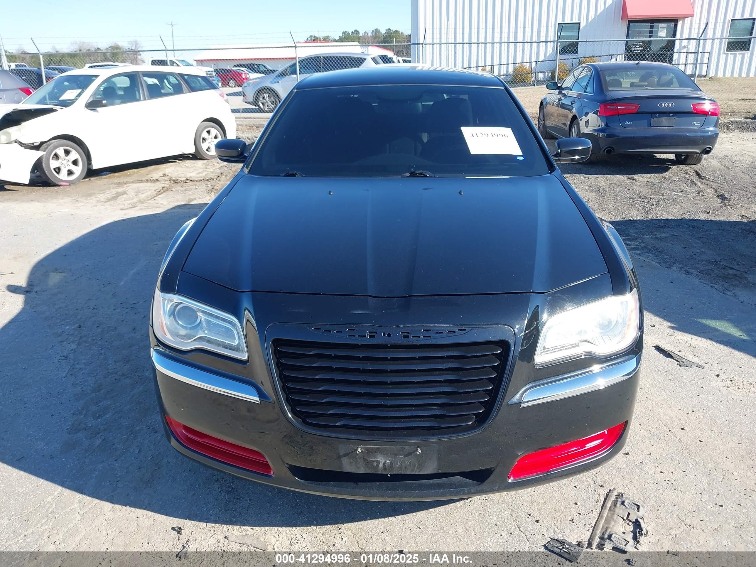 2012 Chrysler 300   Black vin: 2C3CCAAG3CH234661