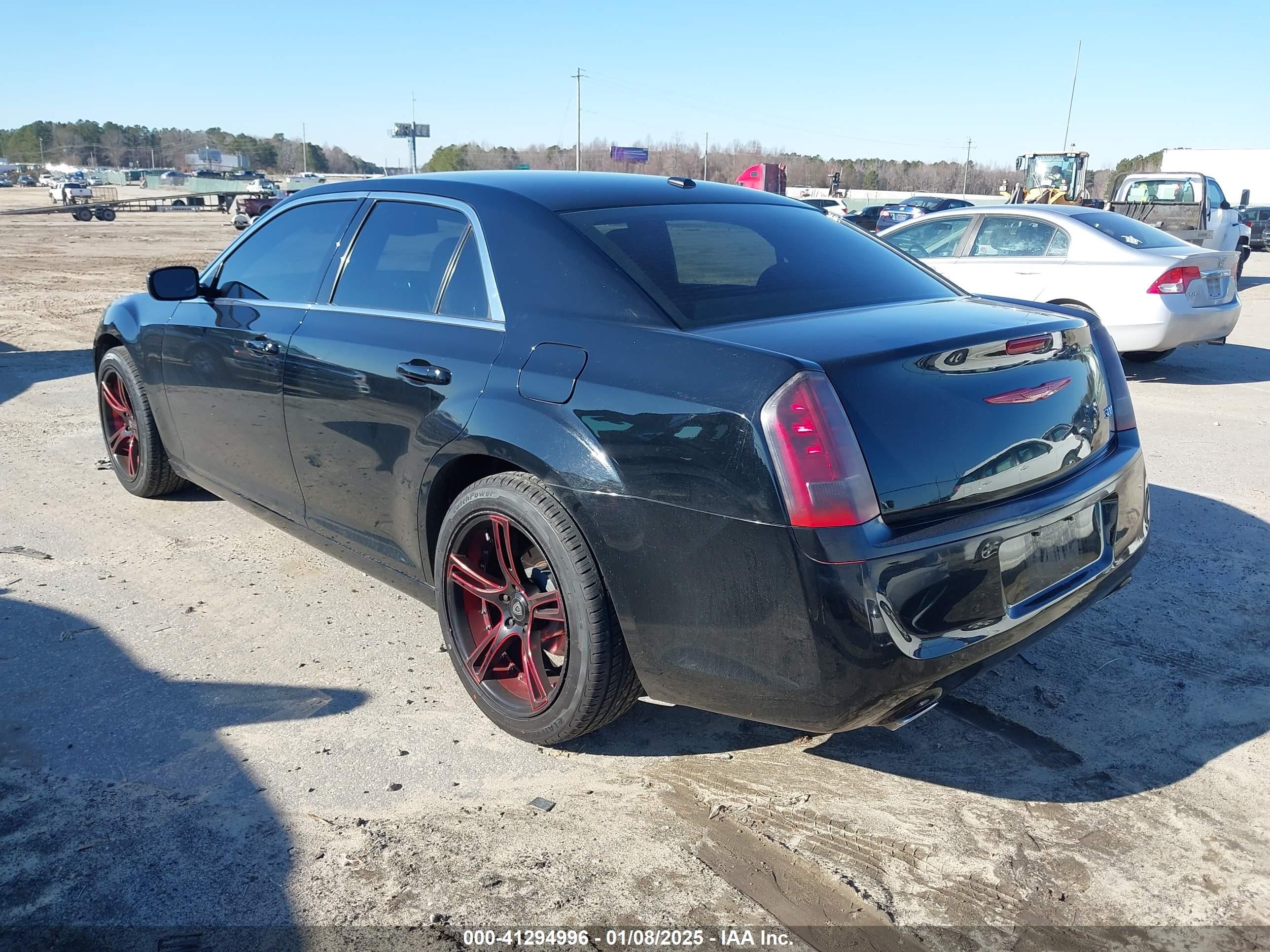 2012 Chrysler 300   Black vin: 2C3CCAAG3CH234661