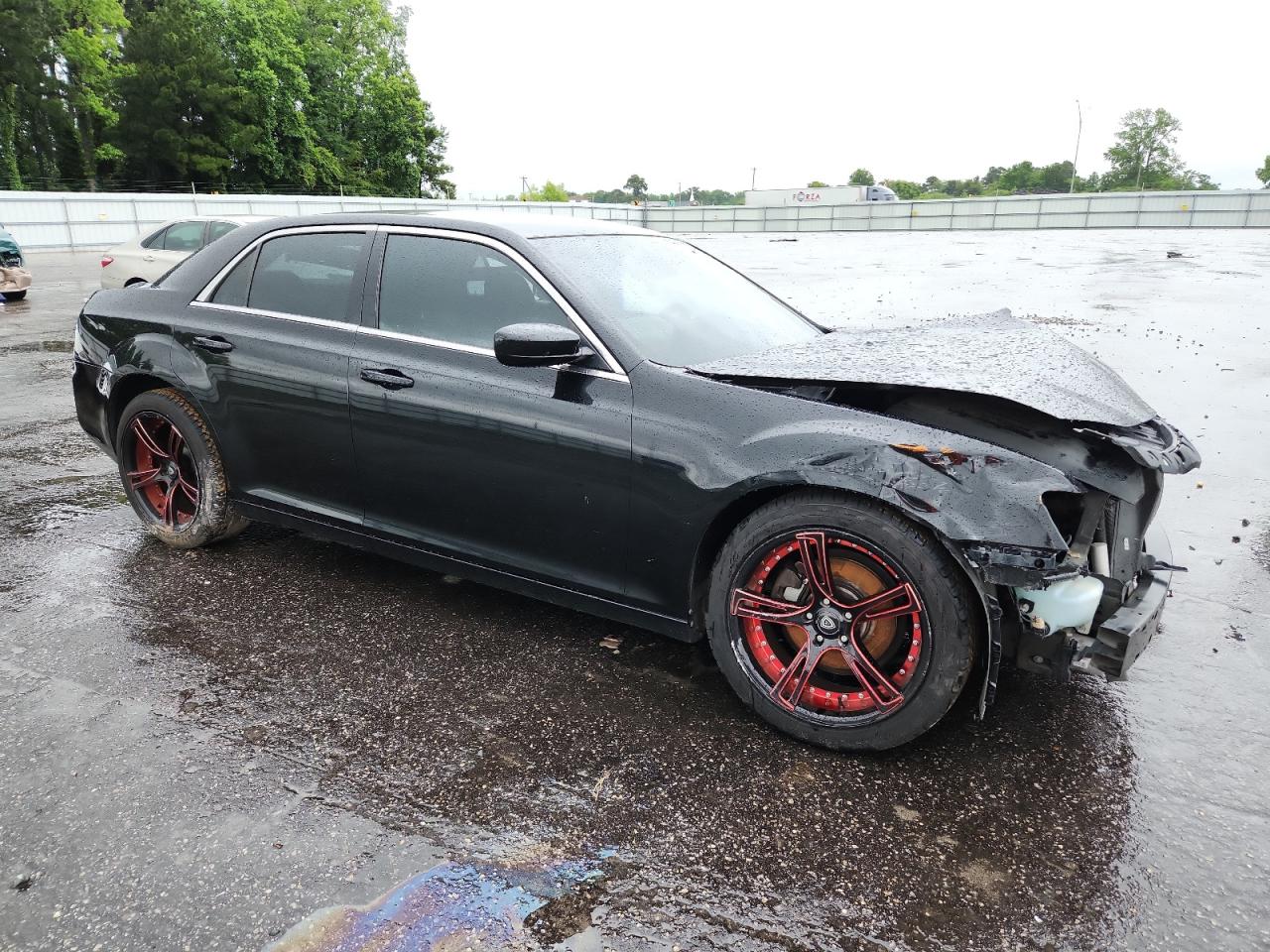 2012 Chrysler 300 Черный vin: 2C3CCAAG3CH234661