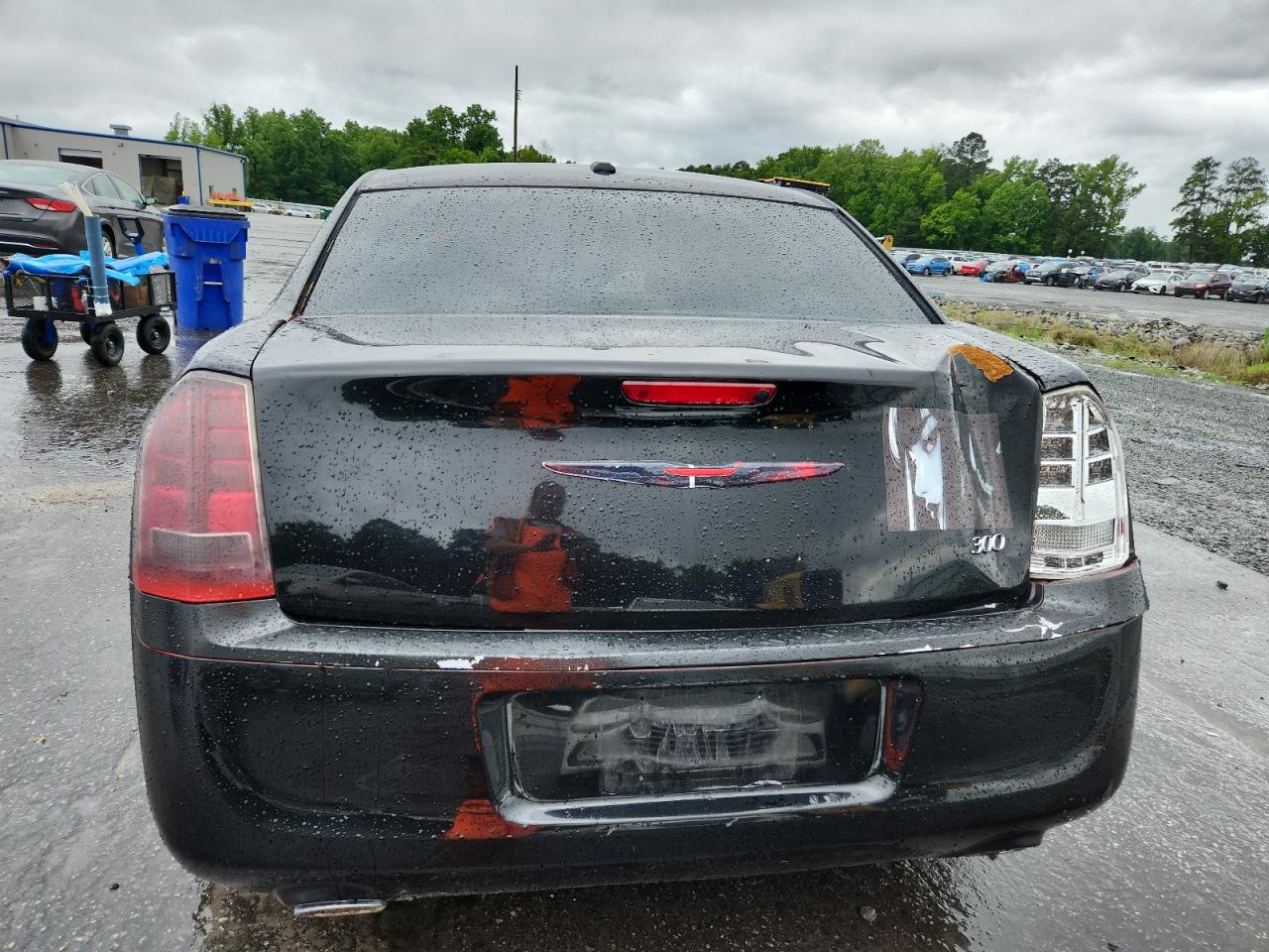 2012 Chrysler 300 Черный vin: 2C3CCAAG3CH234661