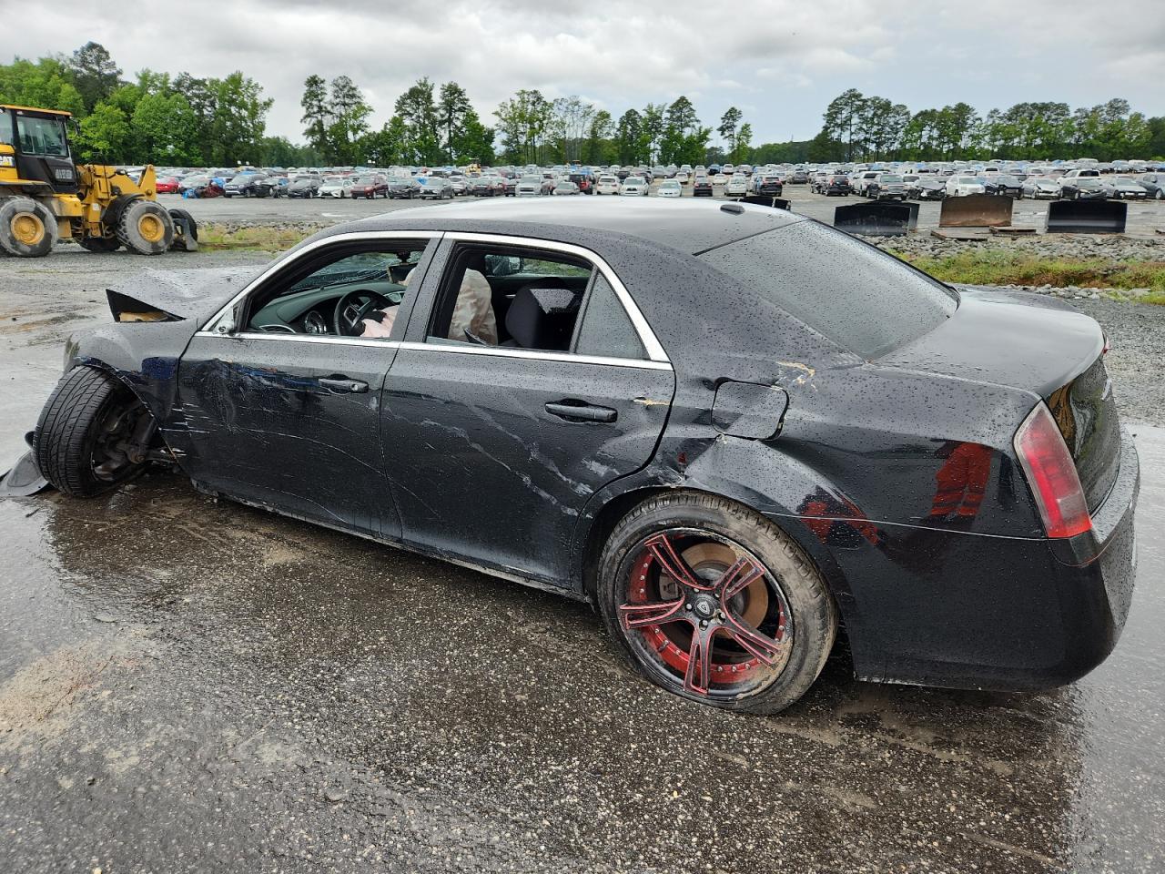 2012 Chrysler 300 Черный vin: 2C3CCAAG3CH234661