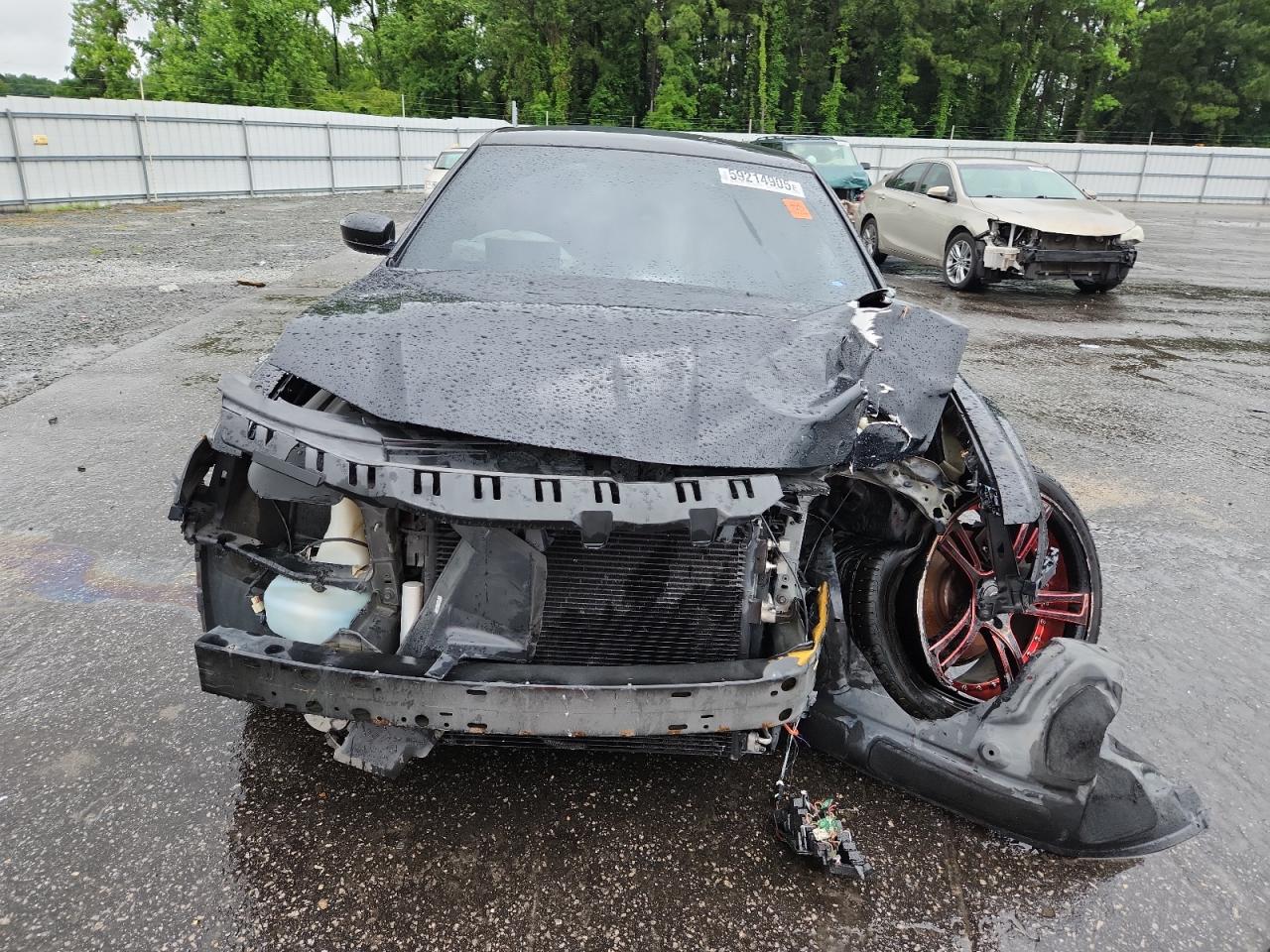 2012 Chrysler 300 Черный vin: 2C3CCAAG3CH234661