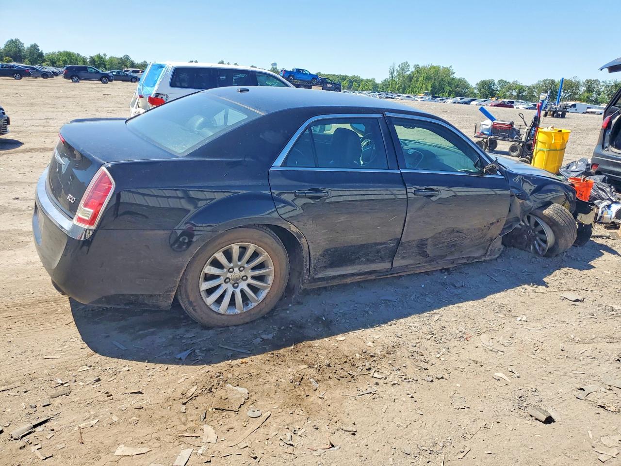 2014 Chrysler 300 Black vin: 2C3CCAAG3EH138709