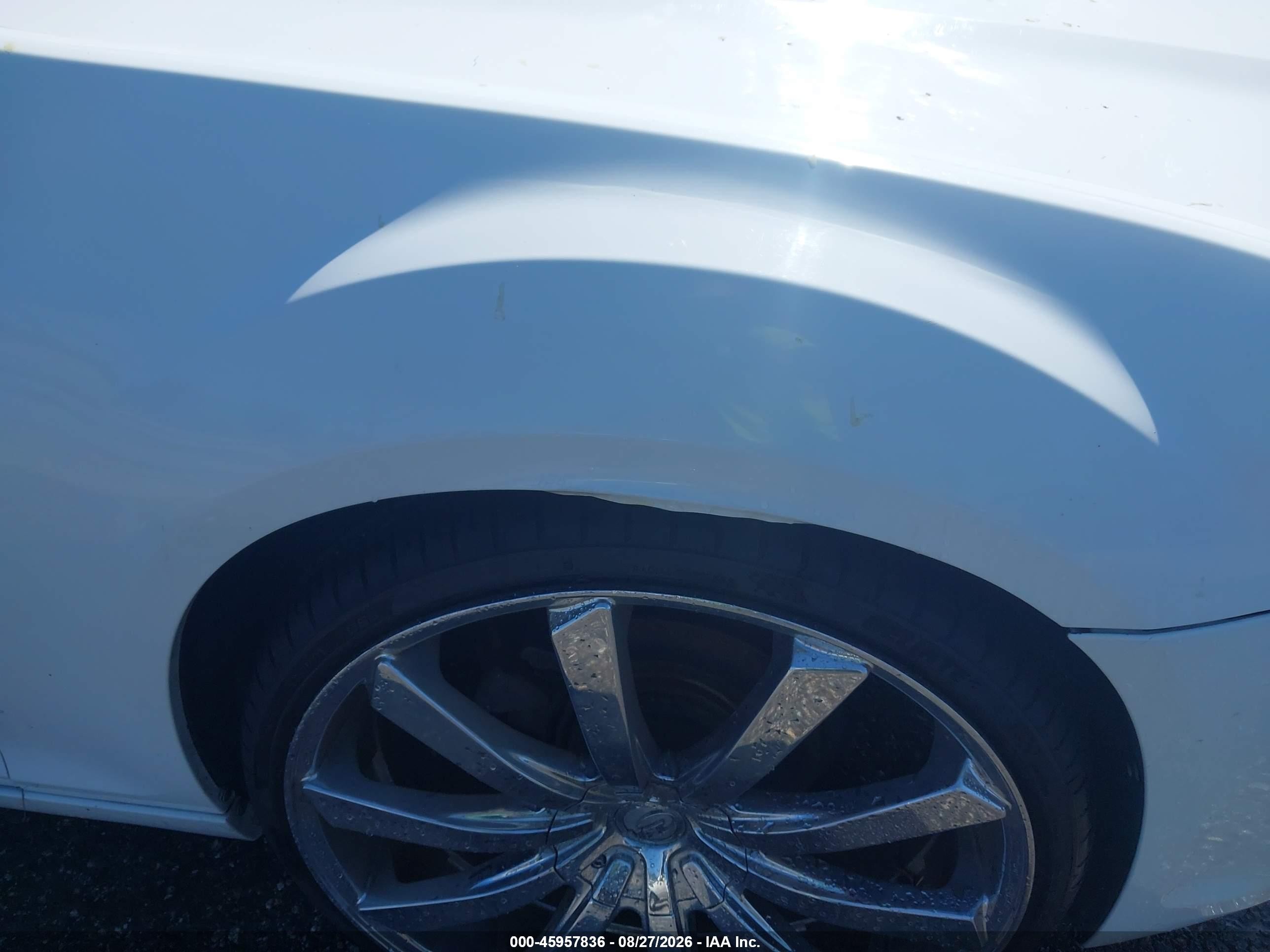 2014 Chrysler 300 White vin: 2C3CCAAG3EH175758