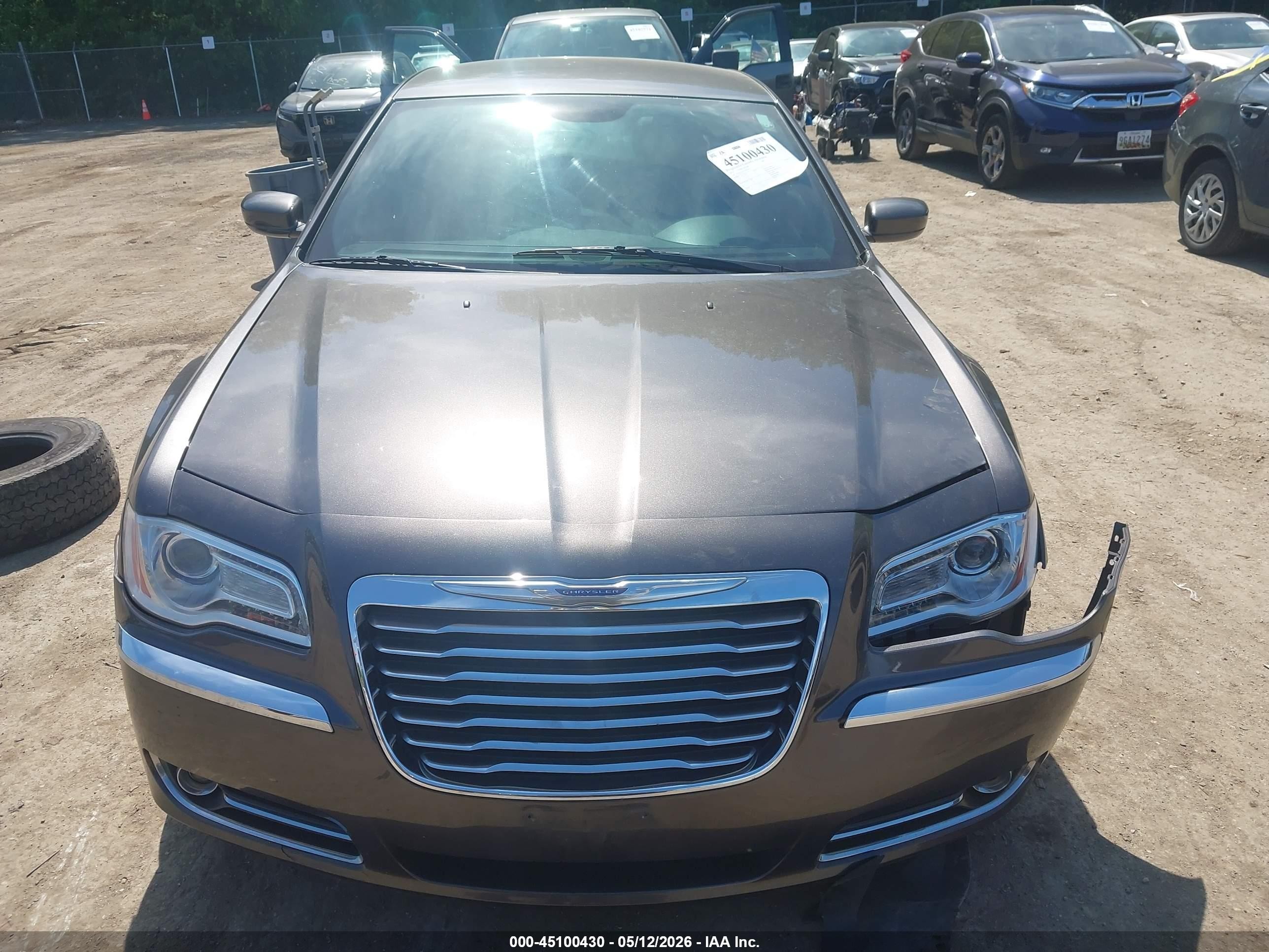 2014 Chrysler 300   Gray vin: 2C3CCAAG3EH179227