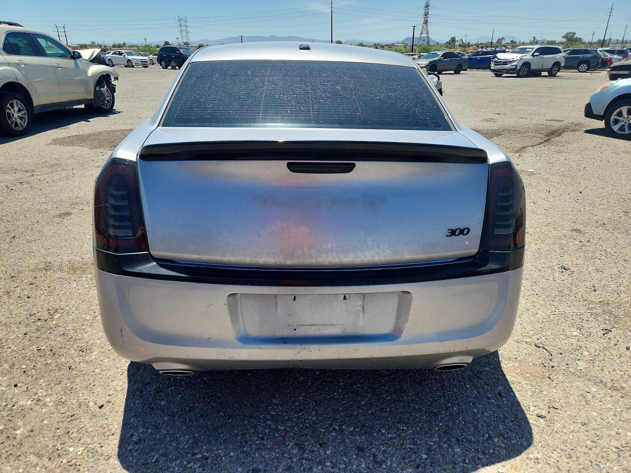 2014 Chrysler 300 Silver vin: 2C3CCAAG3EH289002