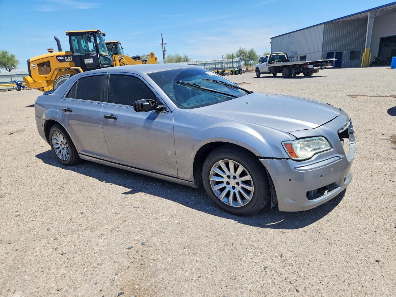 2014 Chrysler 300 Silver vin: 2C3CCAAG3EH289002